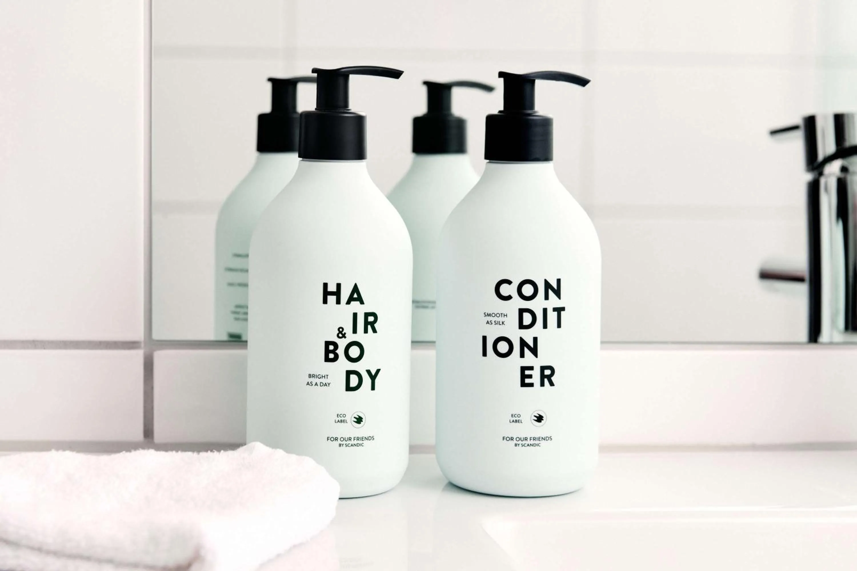 Bathroom in Scandic Upplands Väsby