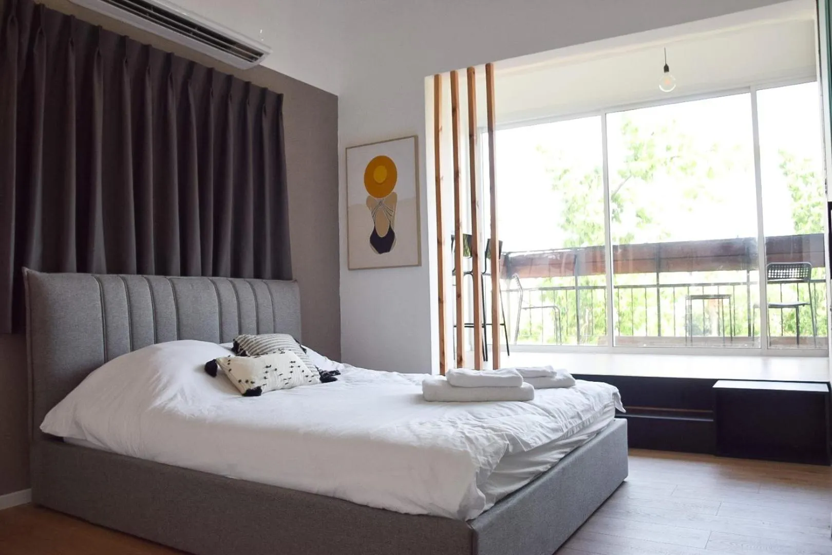 Bed in LEVO Urban Studios