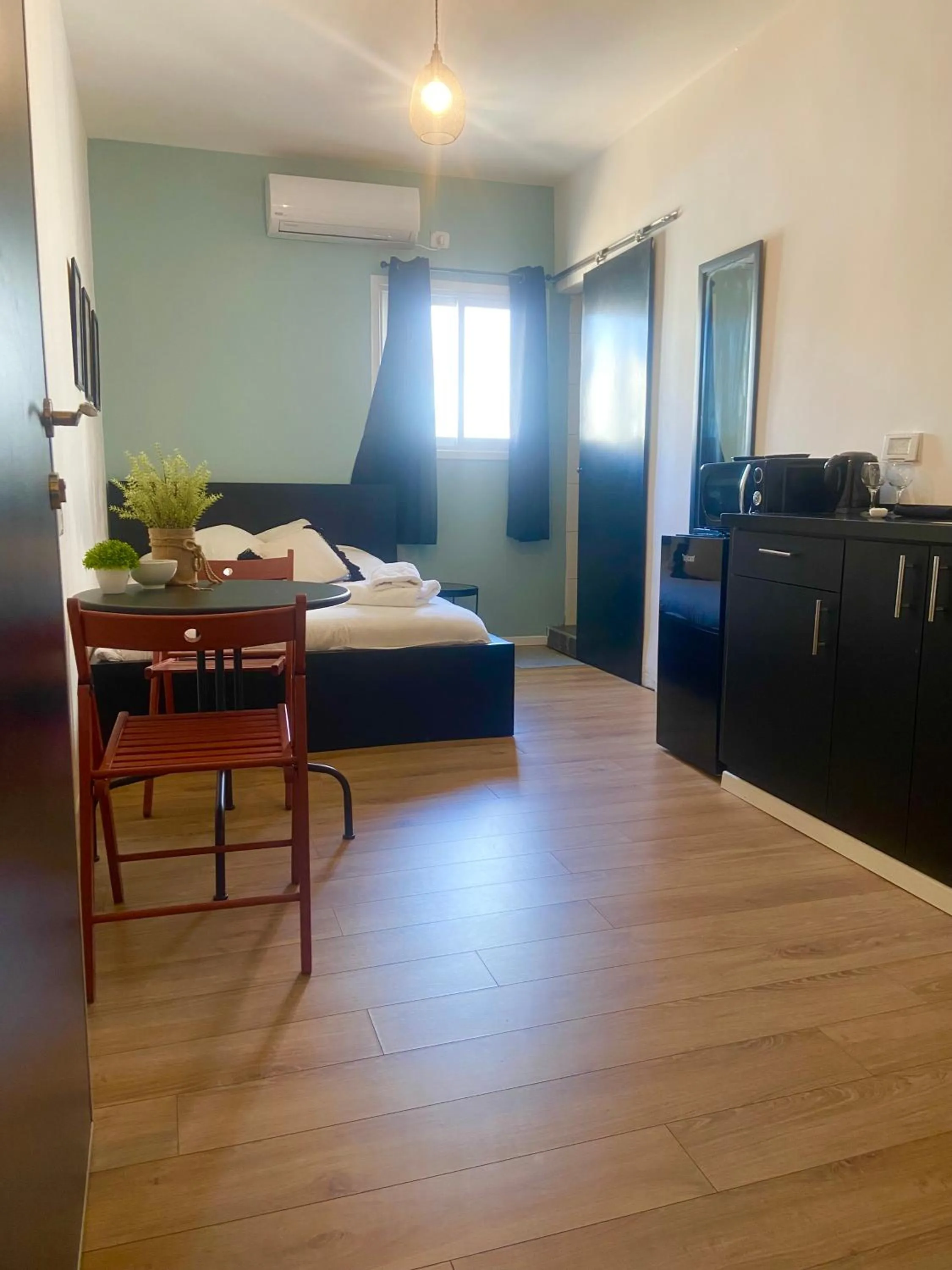 Bed in LEVO Urban Studios