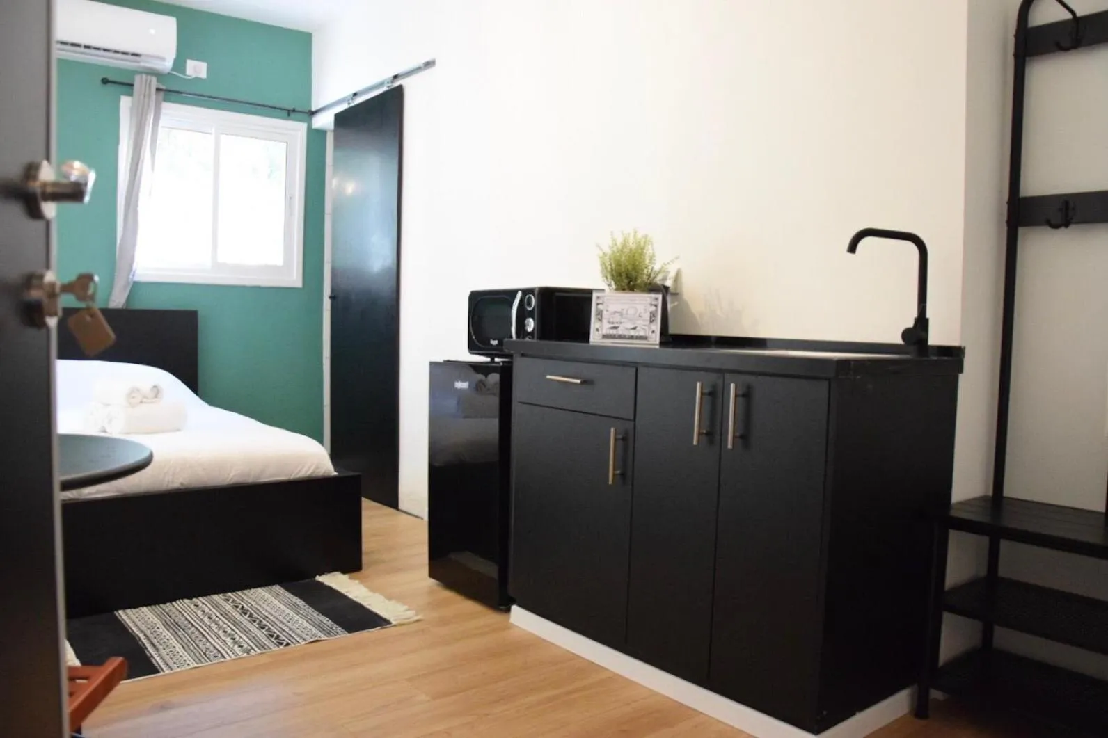 Bed in LEVO Urban Studios