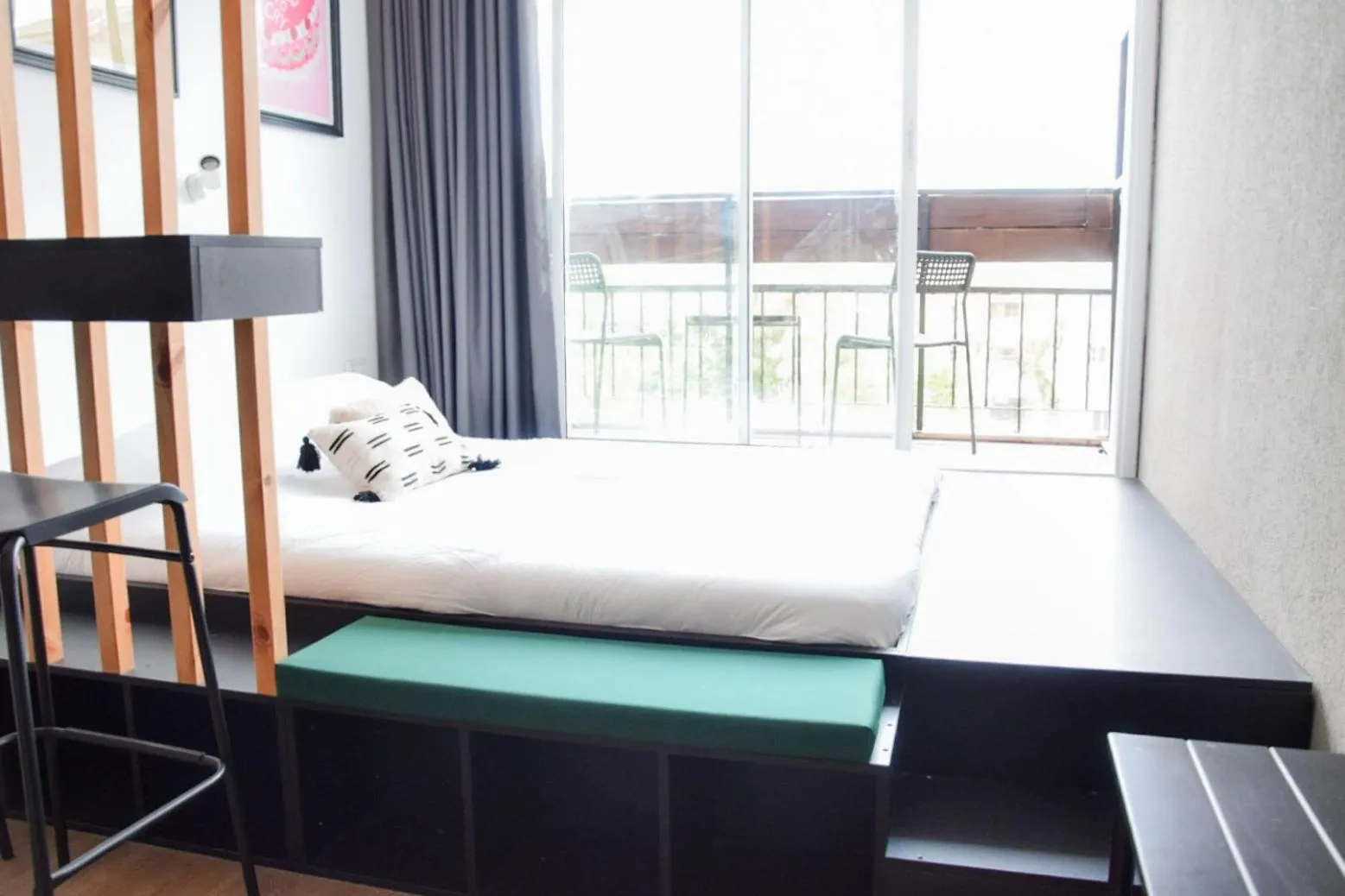 Photo of the whole room, Bed in LEVO Urban Studios