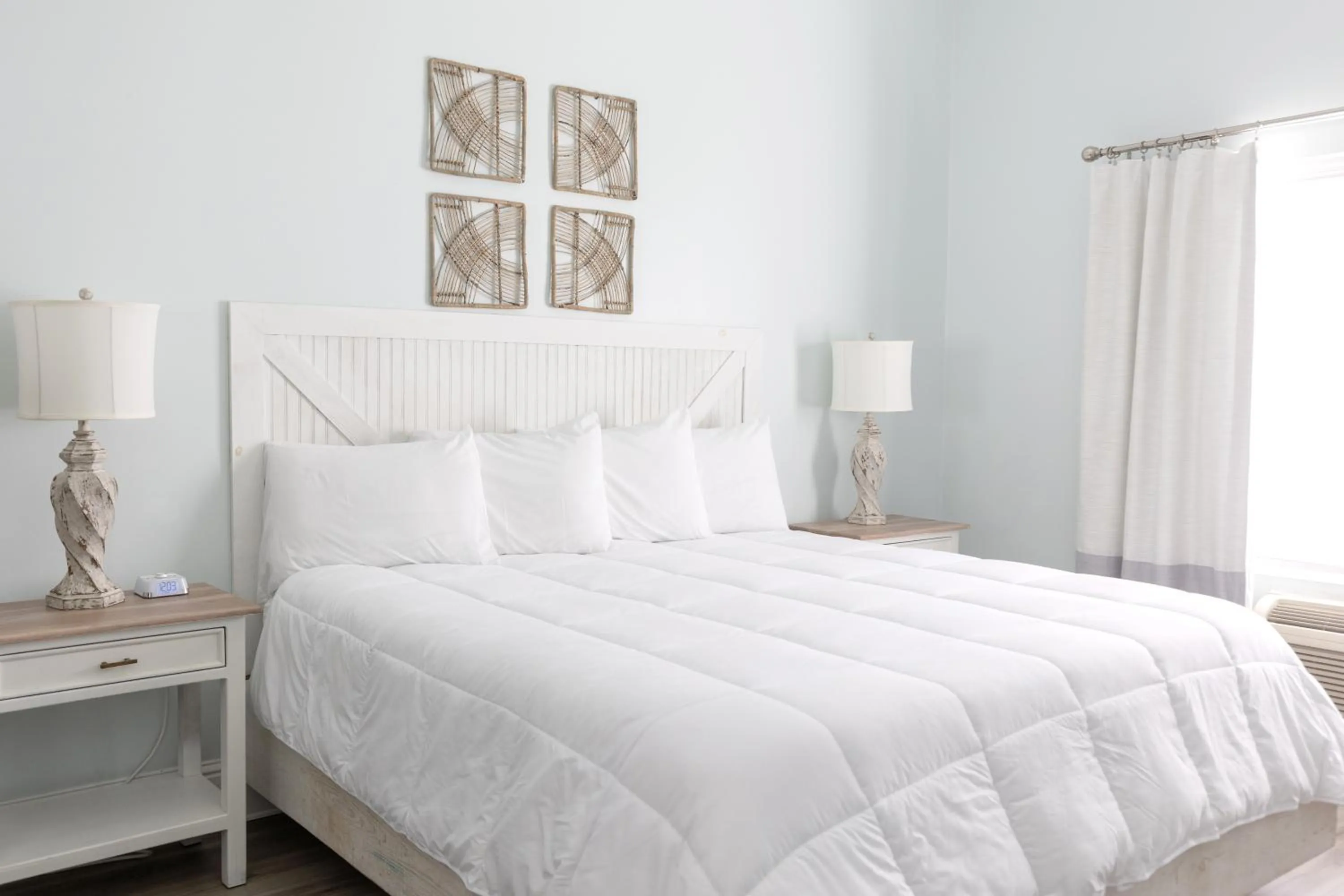 Bed in Hotel Whiskey in Pass Christian