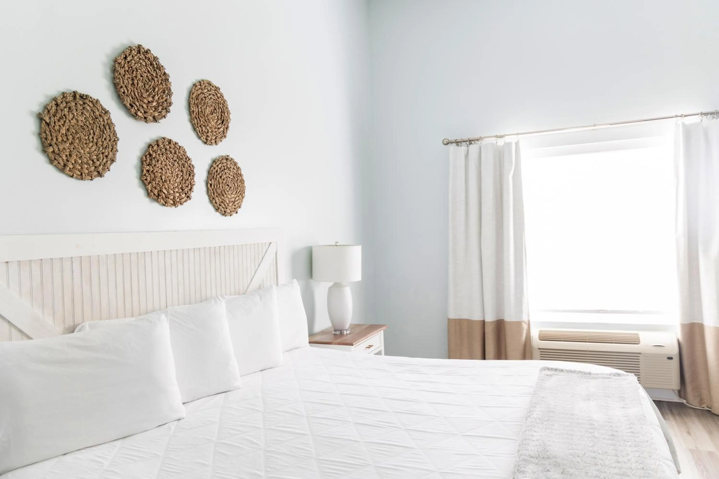 Bed in Hotel Whiskey in Pass Christian