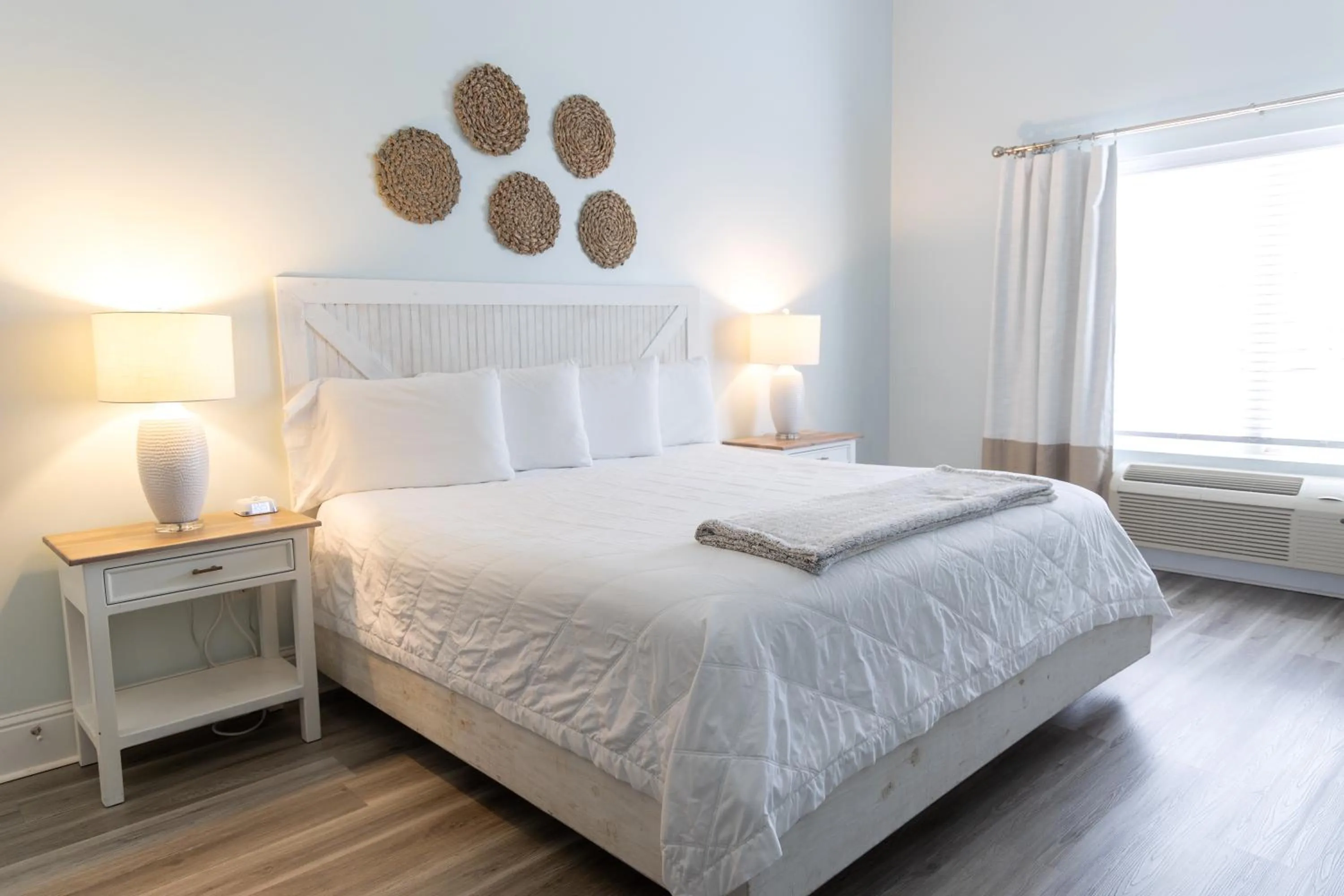 Bed in Hotel Whiskey in Pass Christian