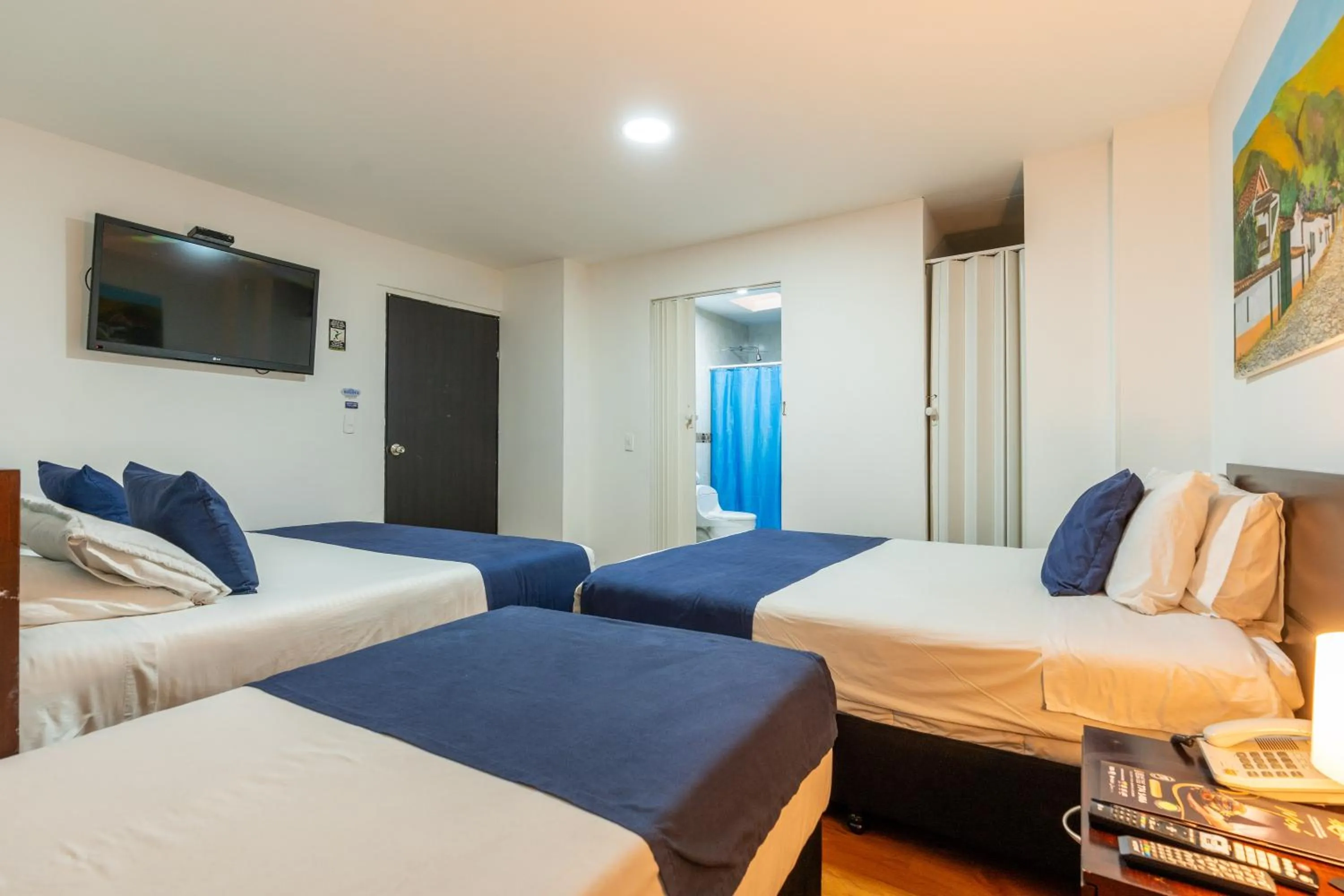 Bed in Hotel Bogota Resort