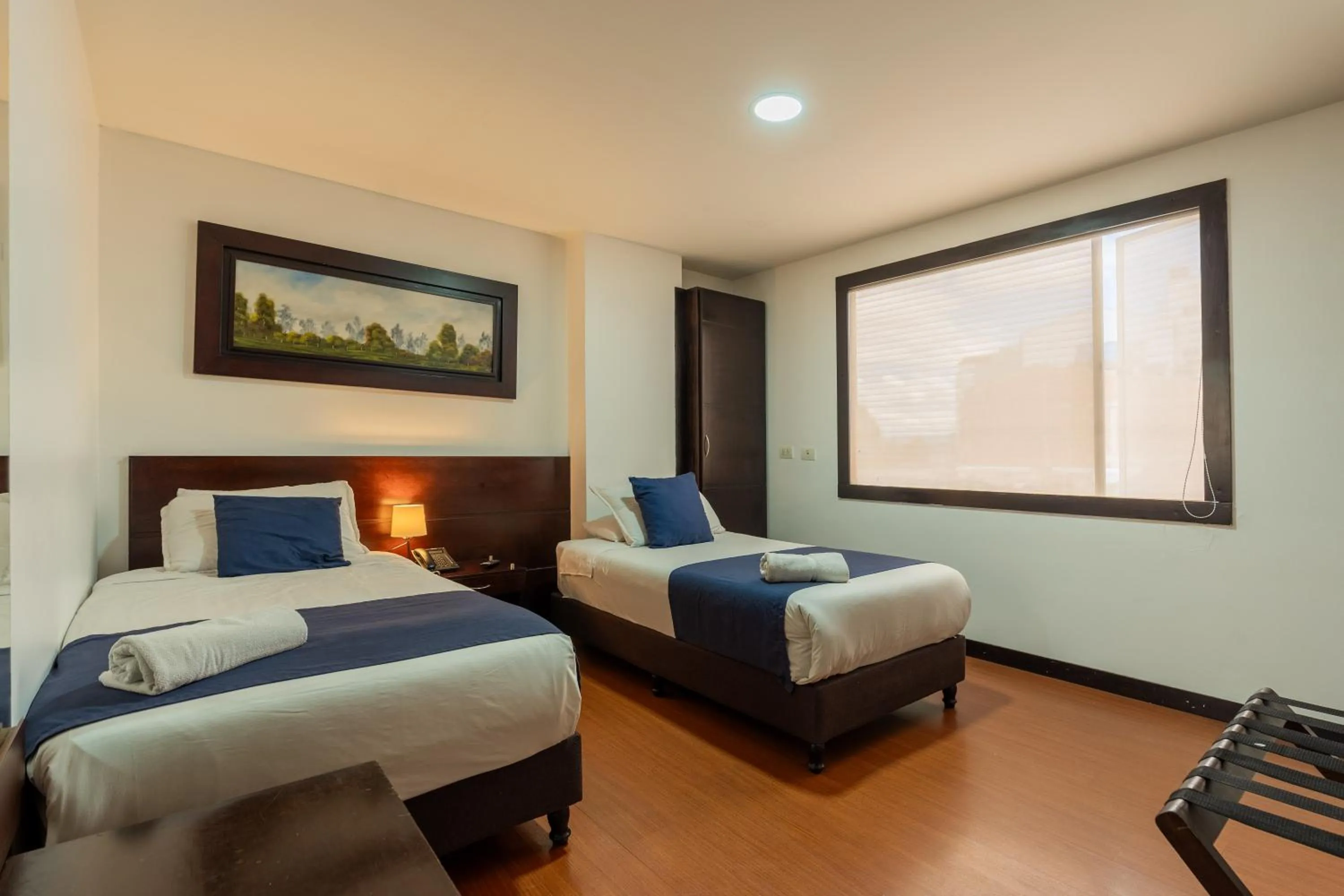 Bed in Hotel Bogota Resort