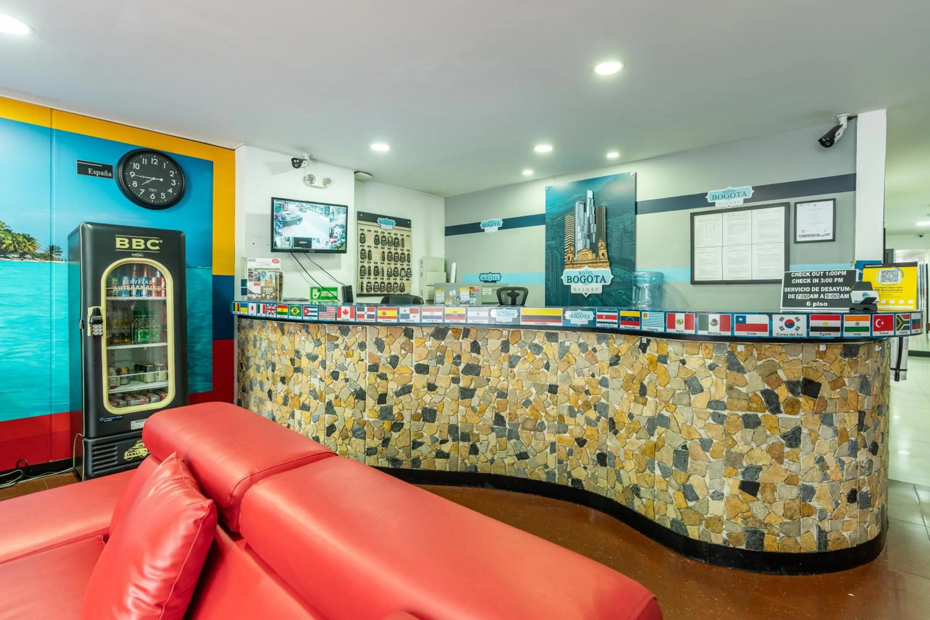 Lobby or reception in Hotel Bogota Resort