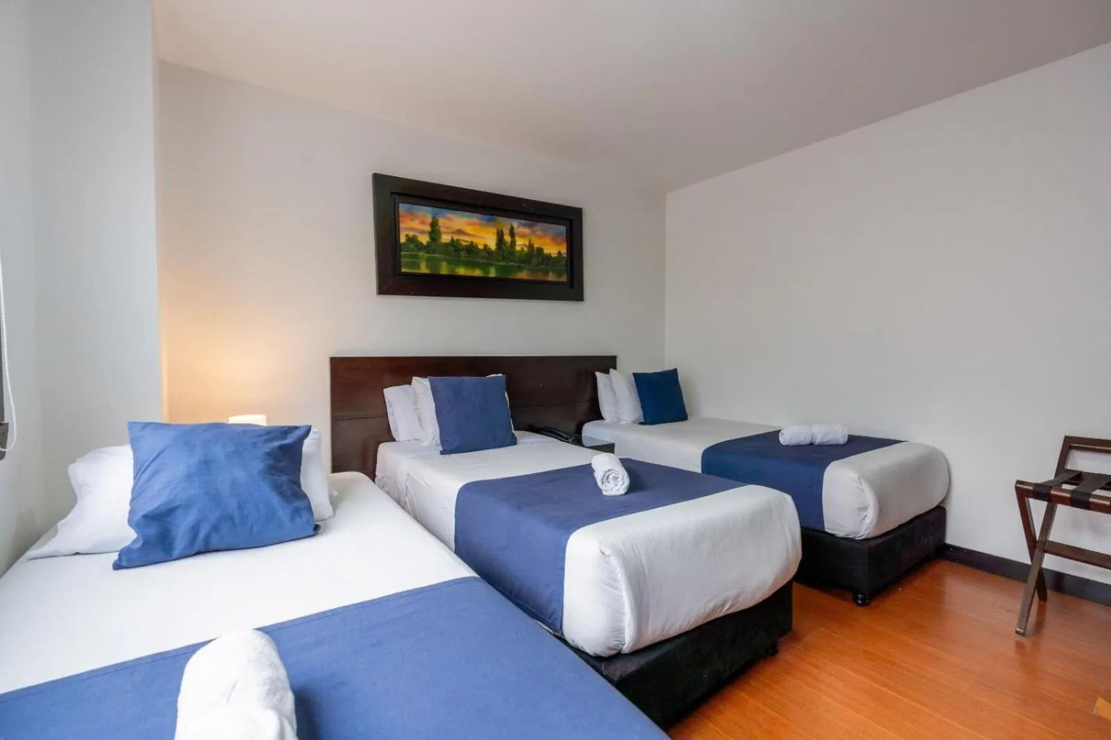 Bed in Hotel Bogota Resort