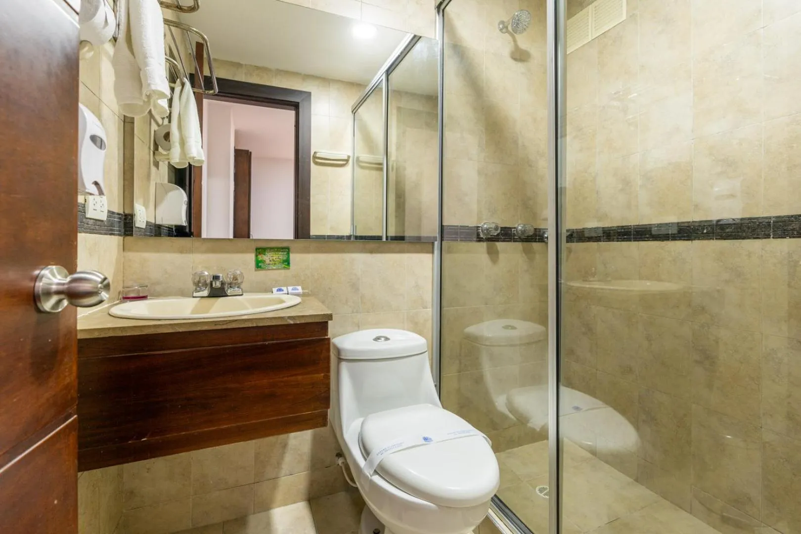 Shower in Hotel Bogota Resort