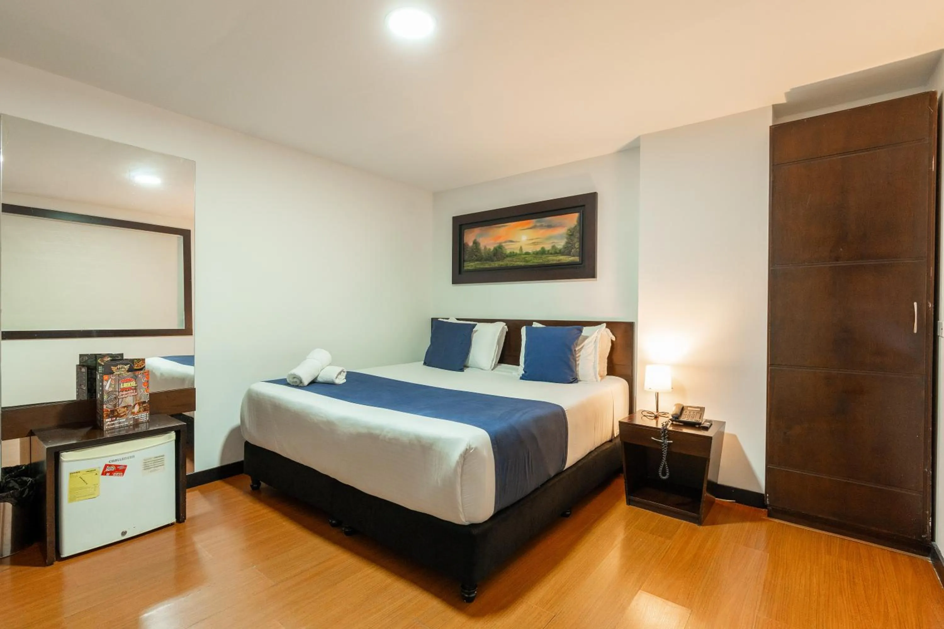 Bed in Hotel Bogota Resort