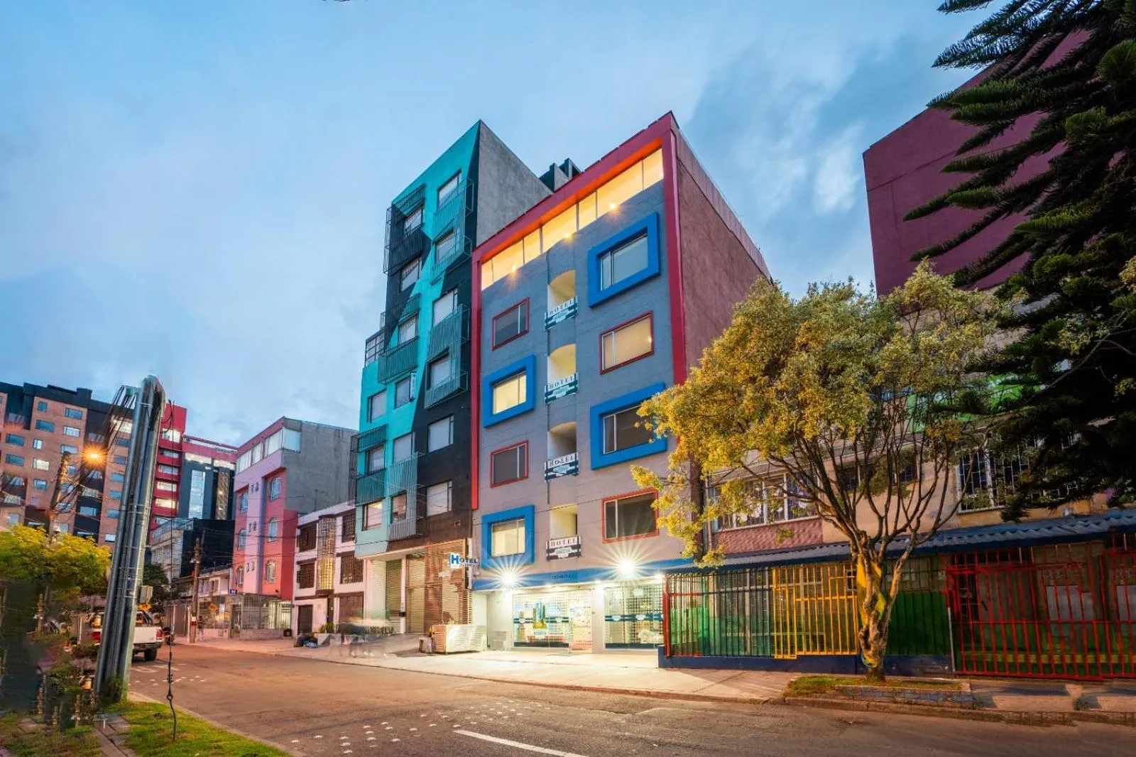 Facade/entrance in Hotel Bogota Resort