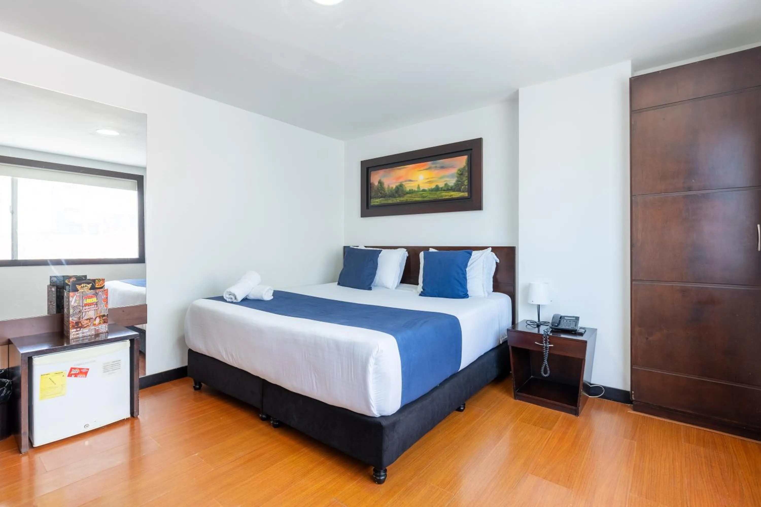 Bed in Hotel Bogota Resort