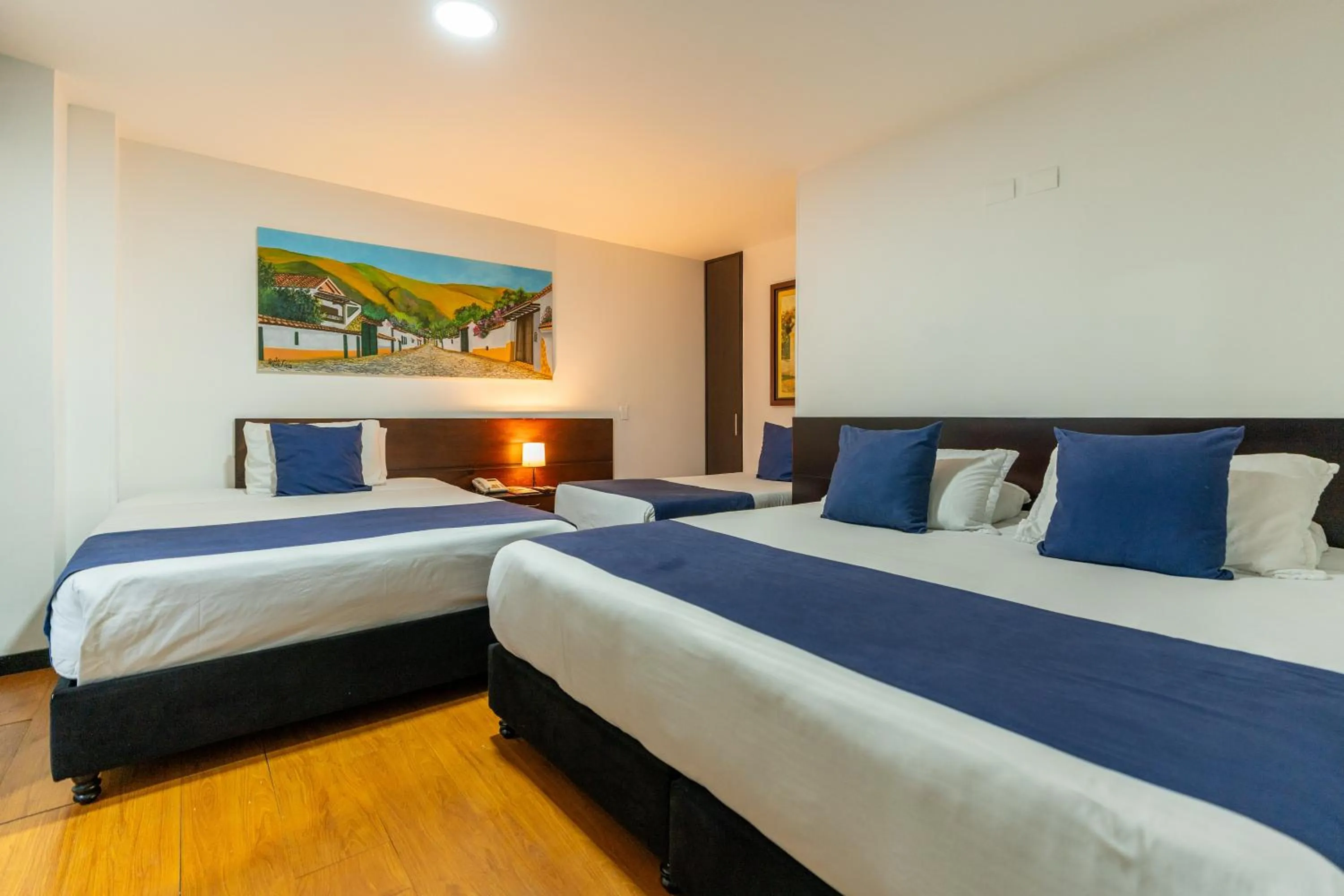 Bed in Hotel Bogota Resort