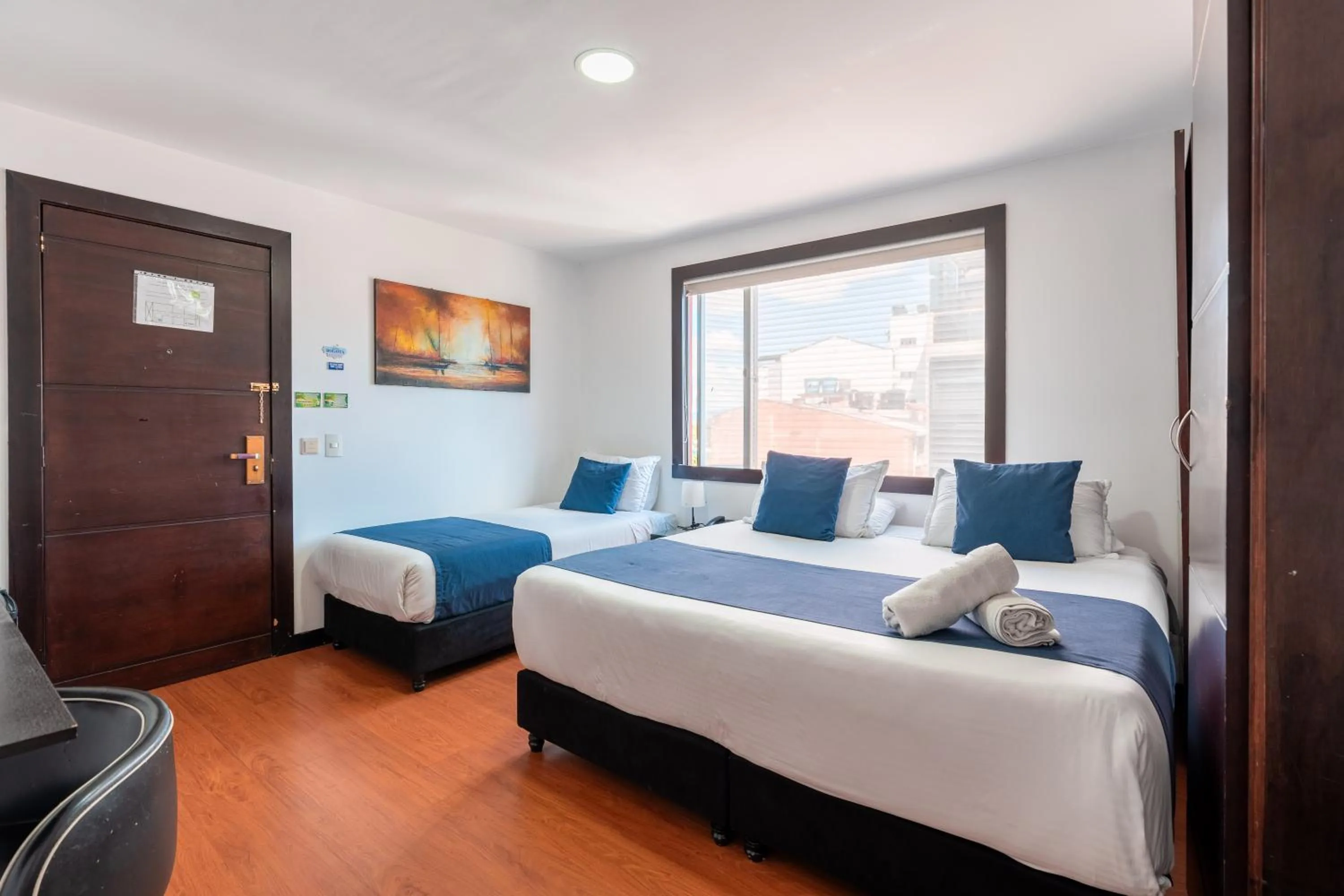 Bed in Hotel Bogota Resort