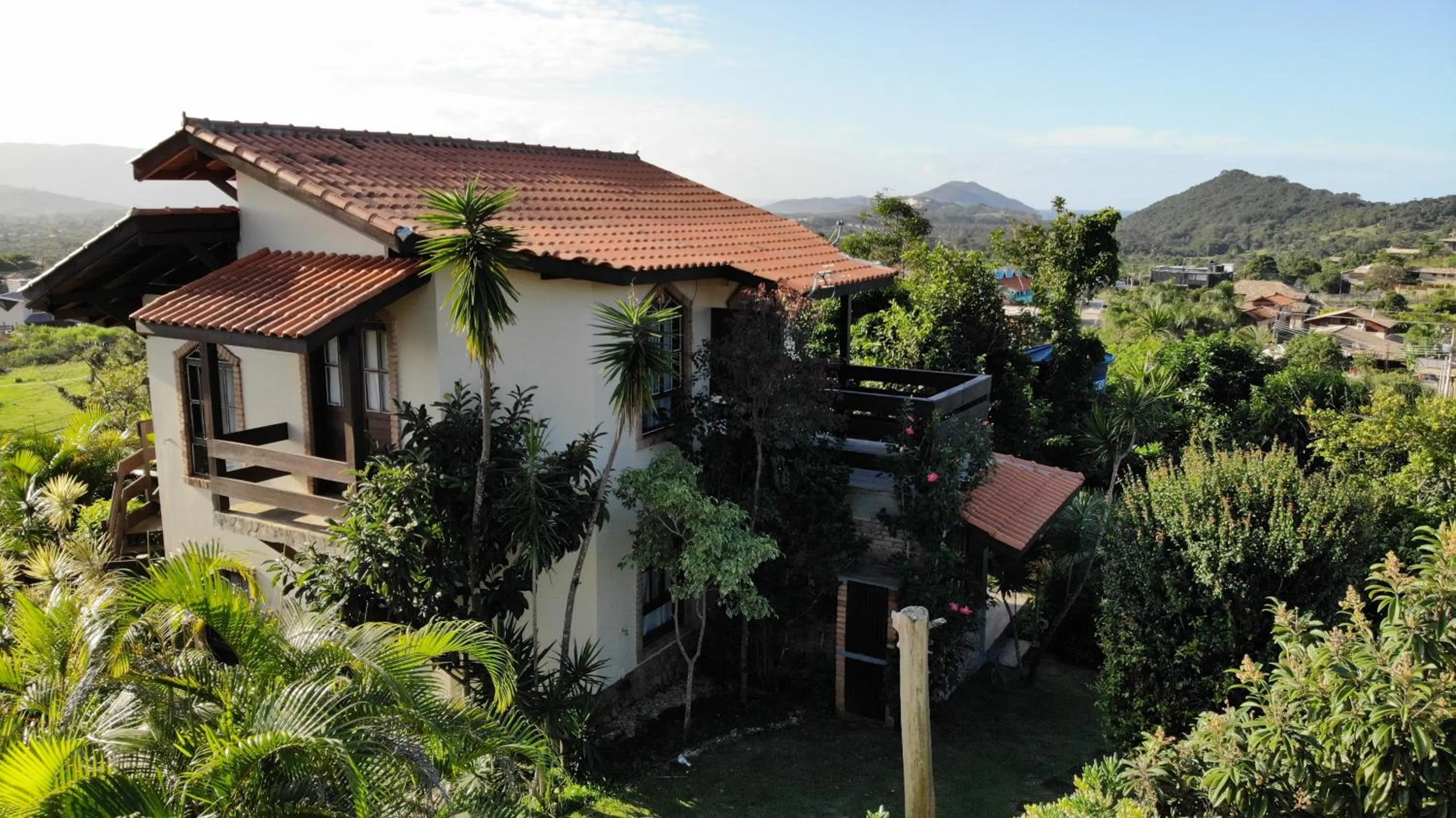 Natural landscape in Pousada Sunset