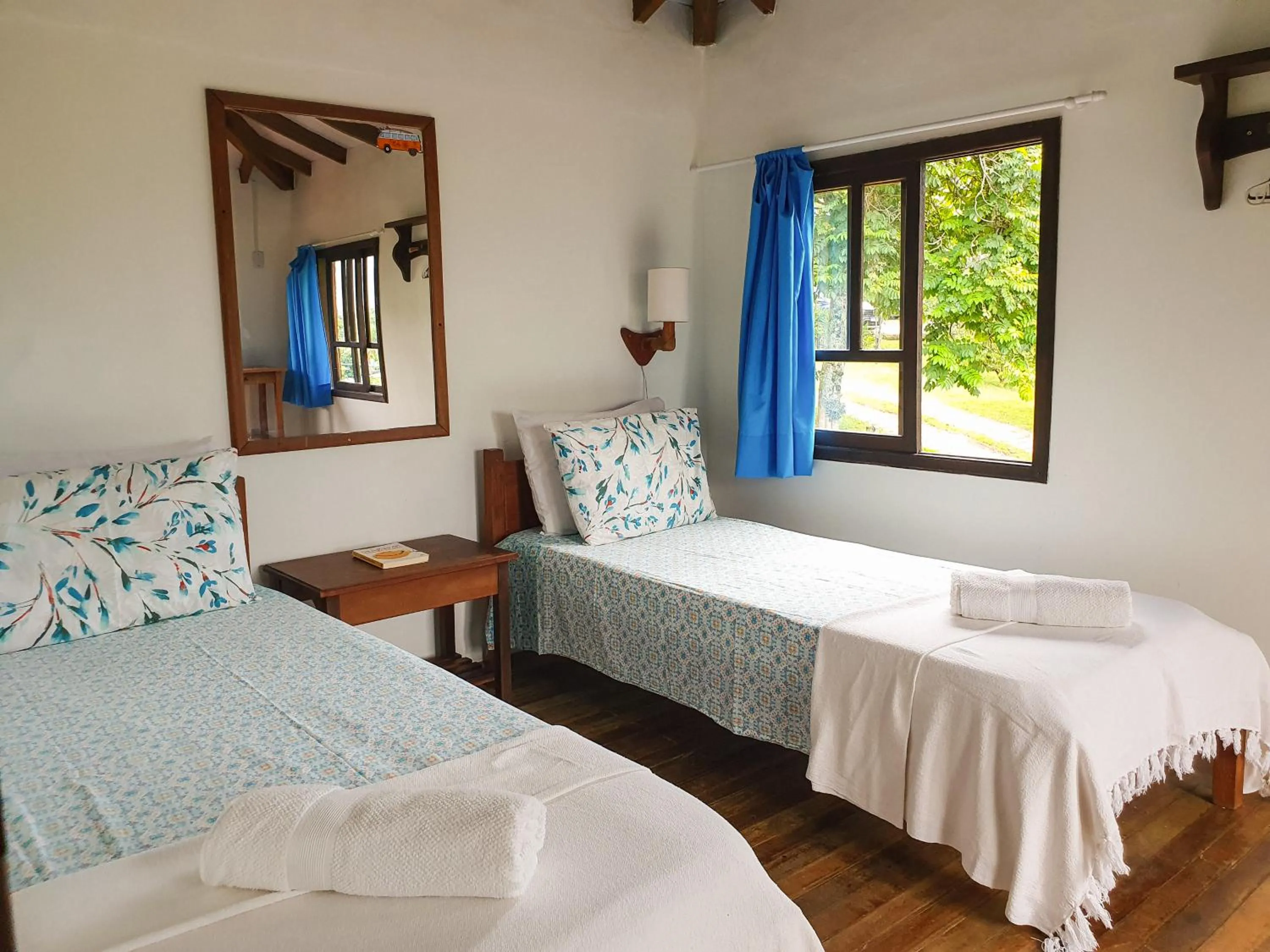 Bed in Pousada Sunset