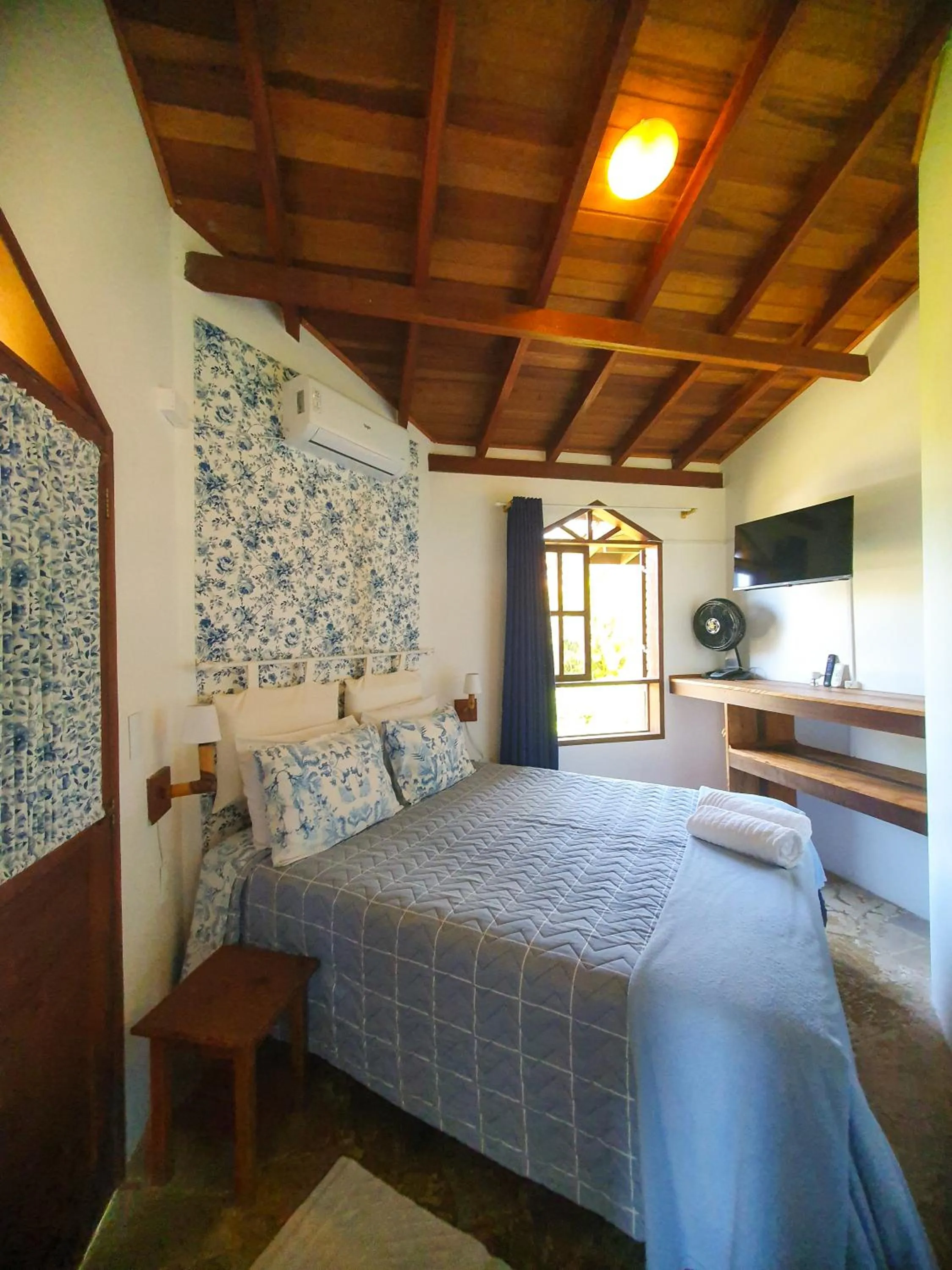 Bed in Pousada Sunset