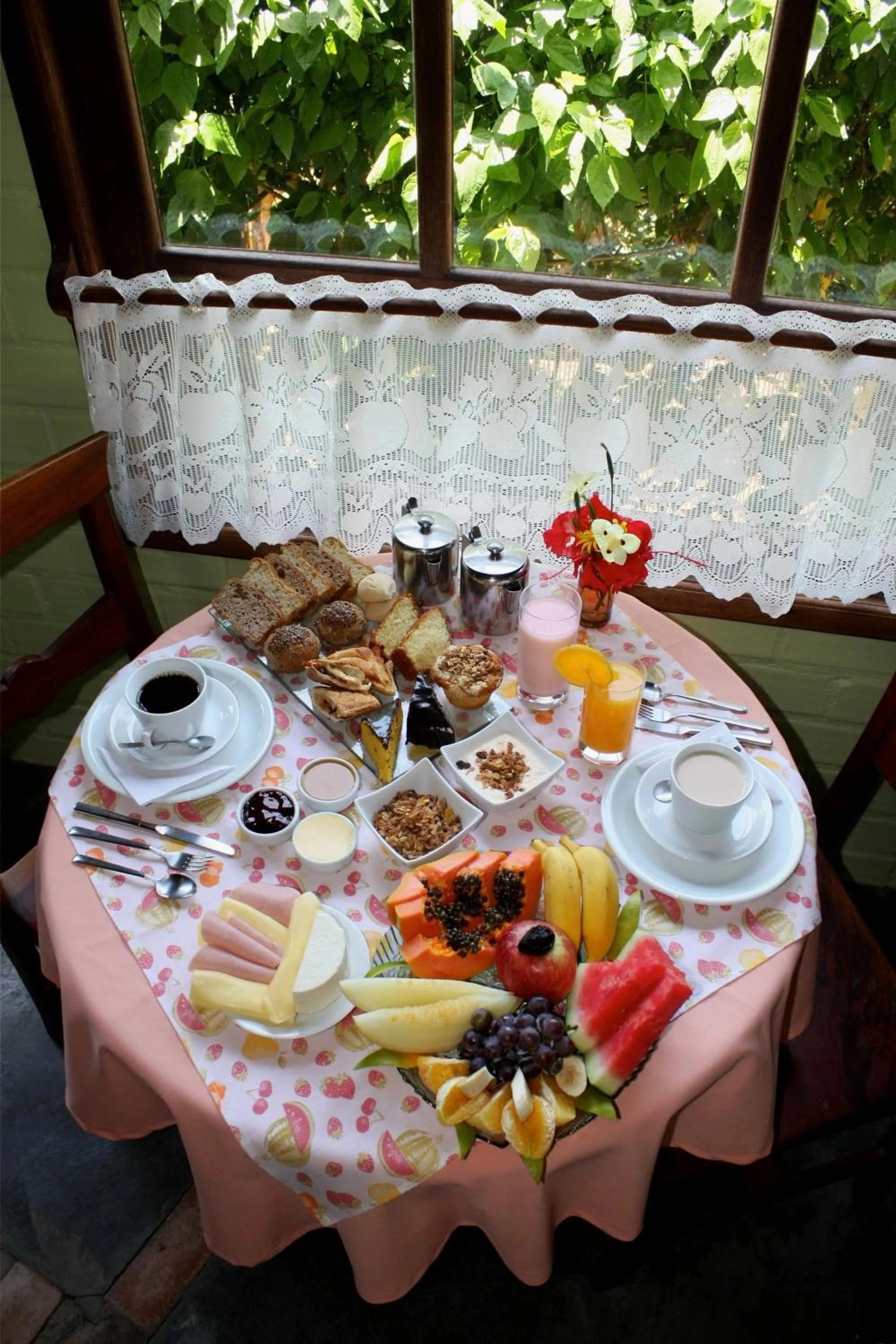 Breakfast in Pousada Sunset