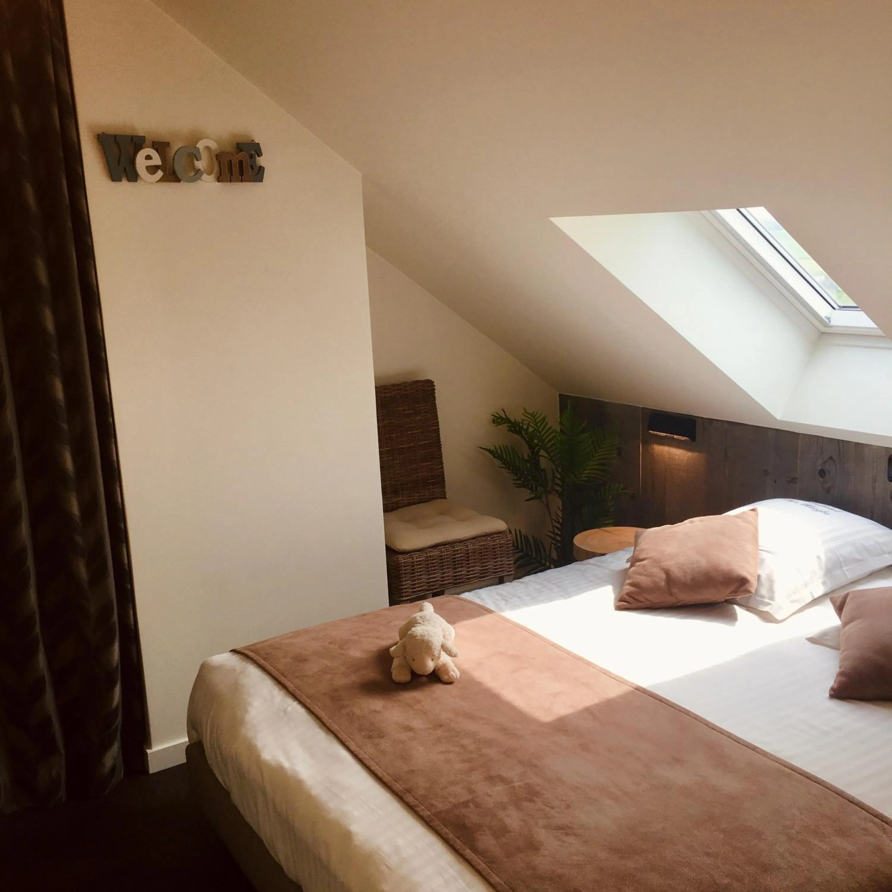 Bed in hoevehotel ter haeghe