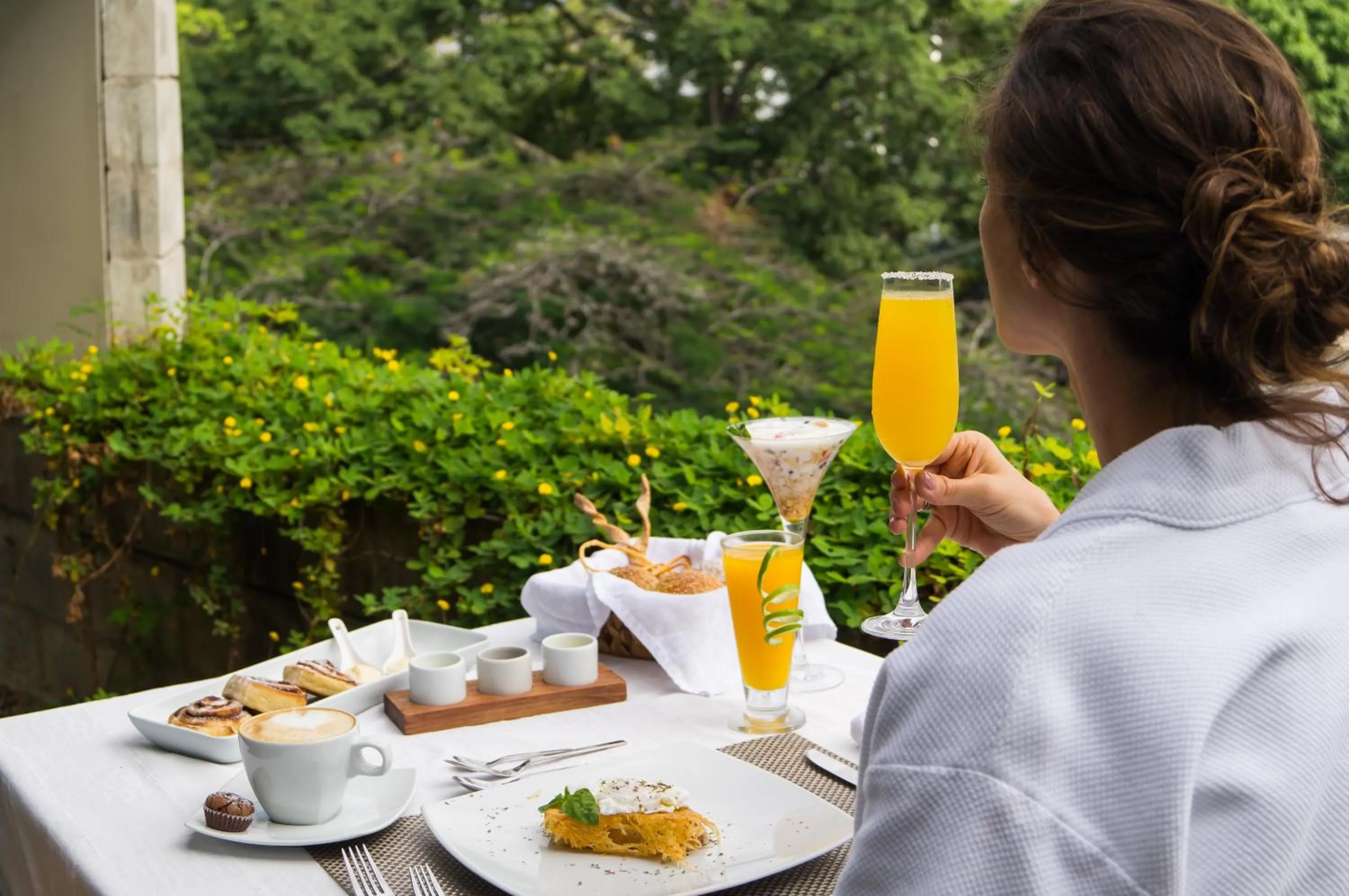 Breakfast in AcquaSanta Lofts Hotel