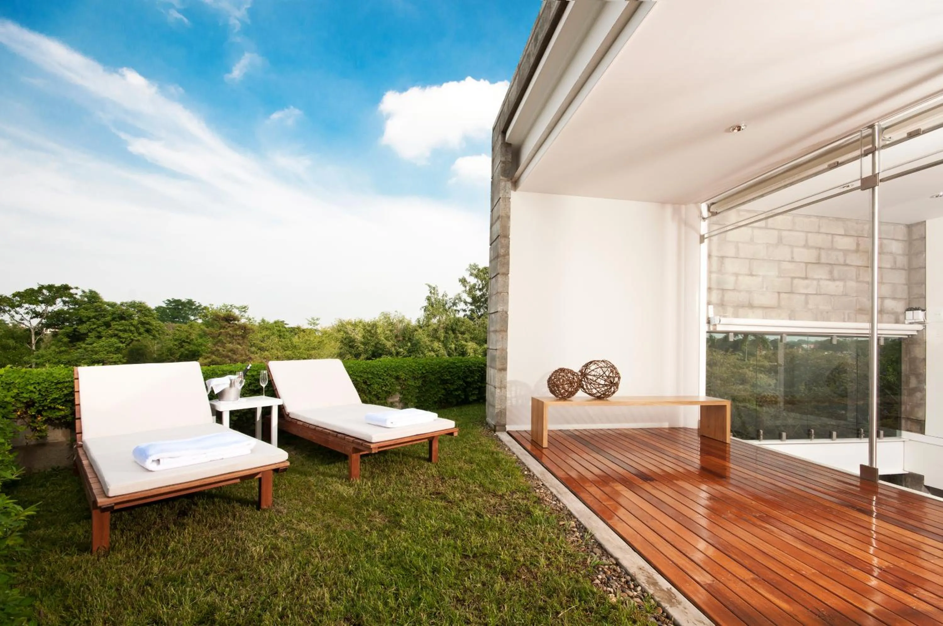 Balcony/Terrace in AcquaSanta Lofts Hotel