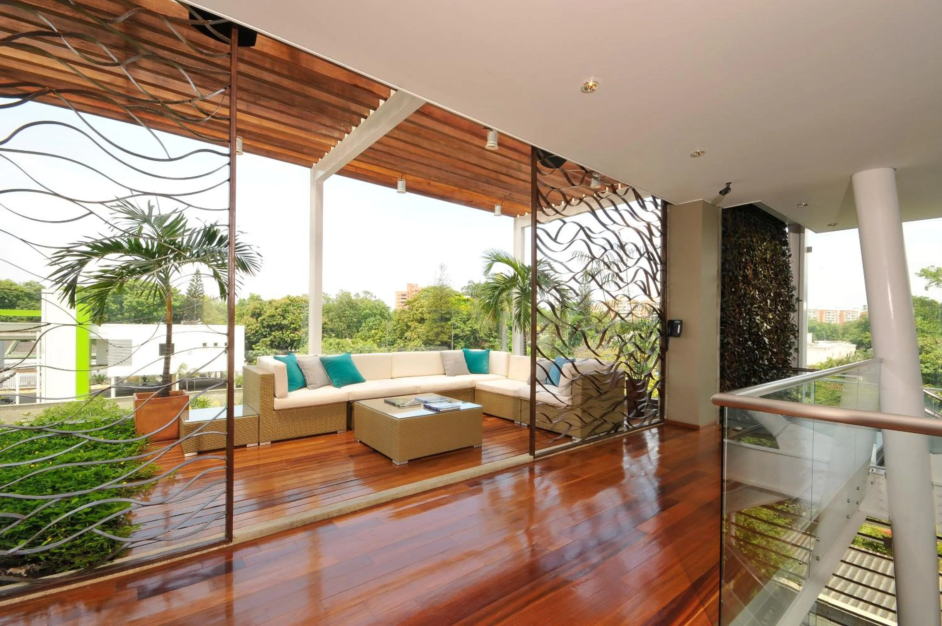 Balcony/Terrace in AcquaSanta Lofts Hotel