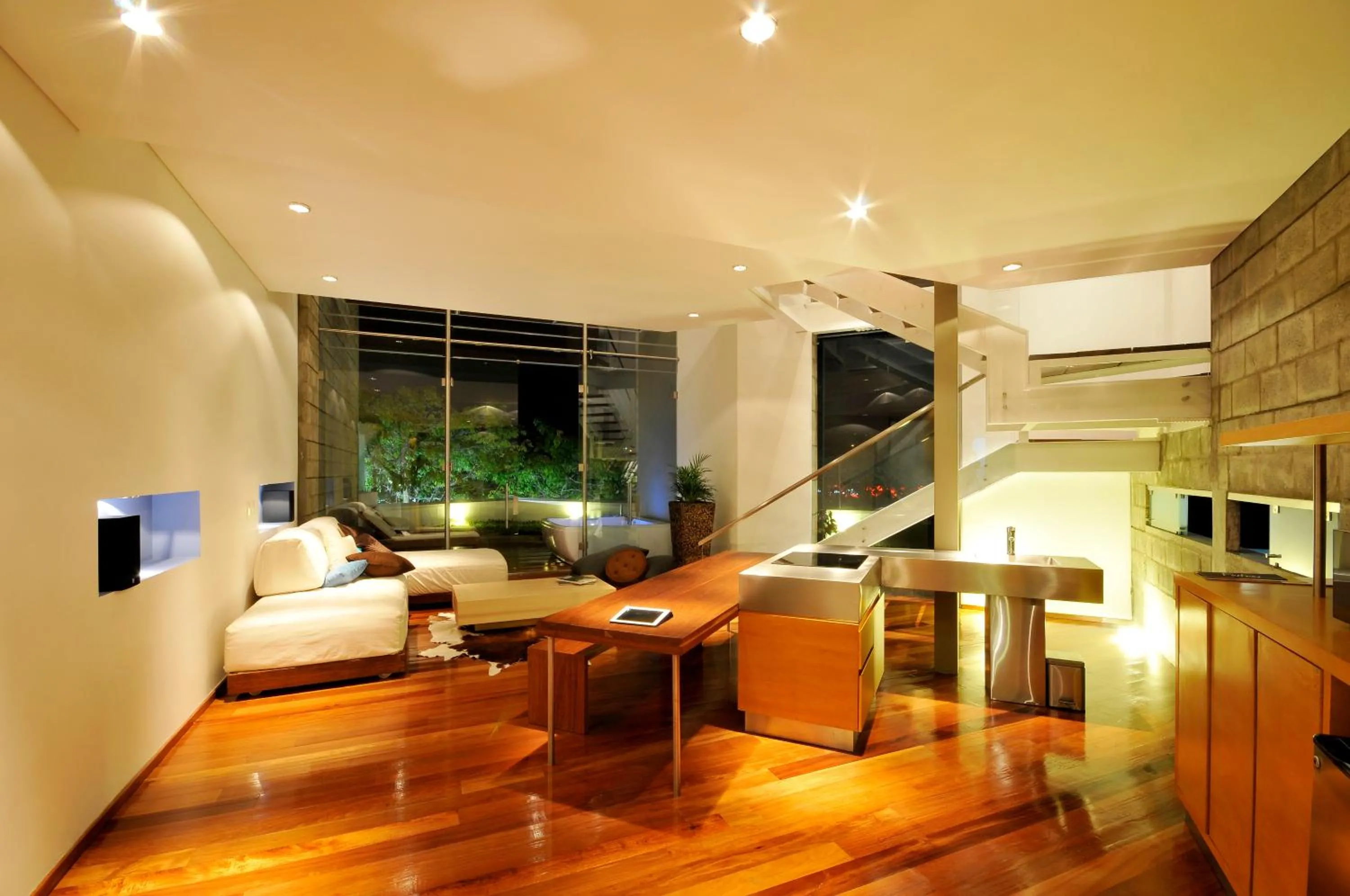 Living room in AcquaSanta Lofts Hotel