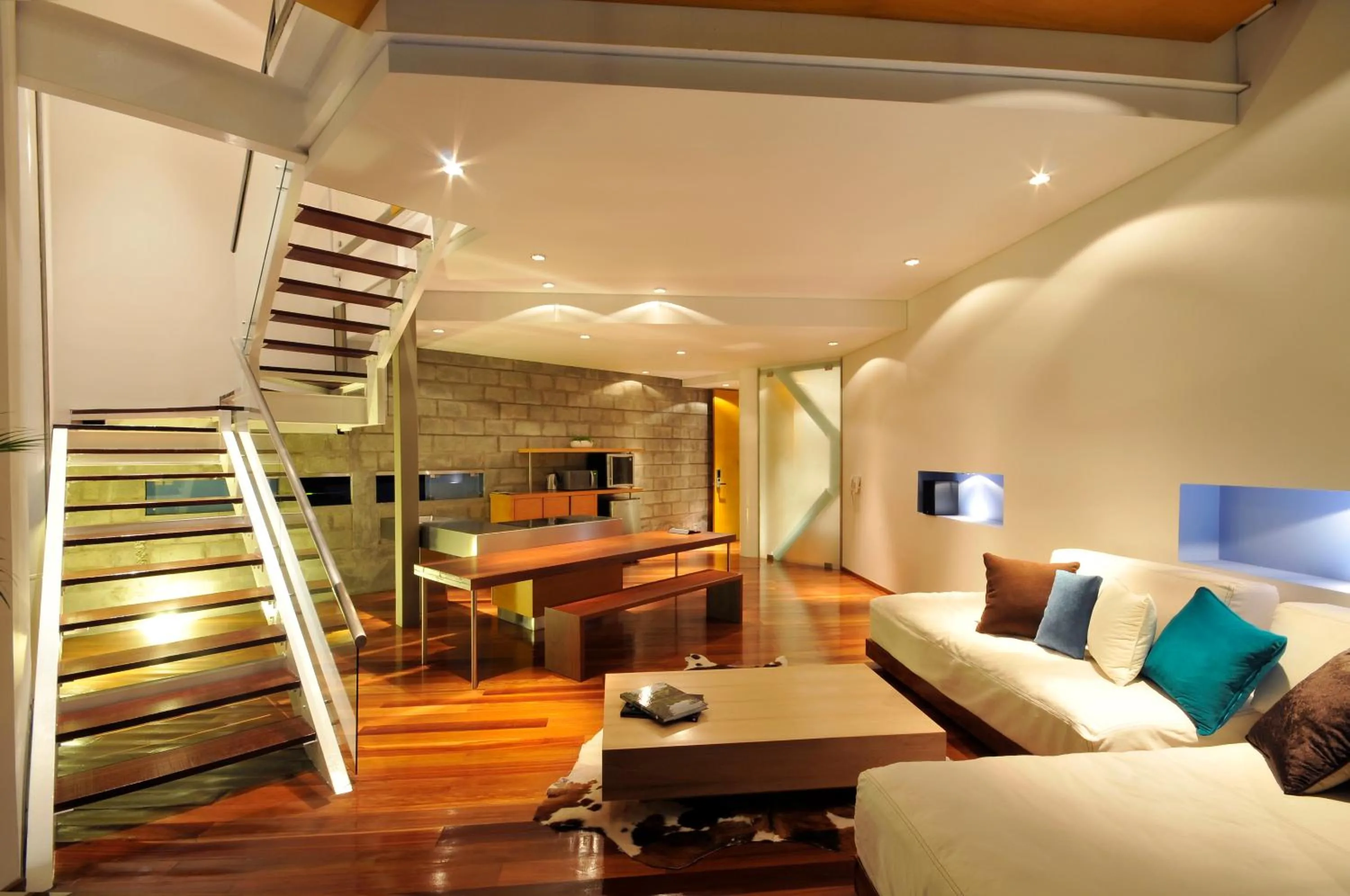 Living room in AcquaSanta Lofts Hotel