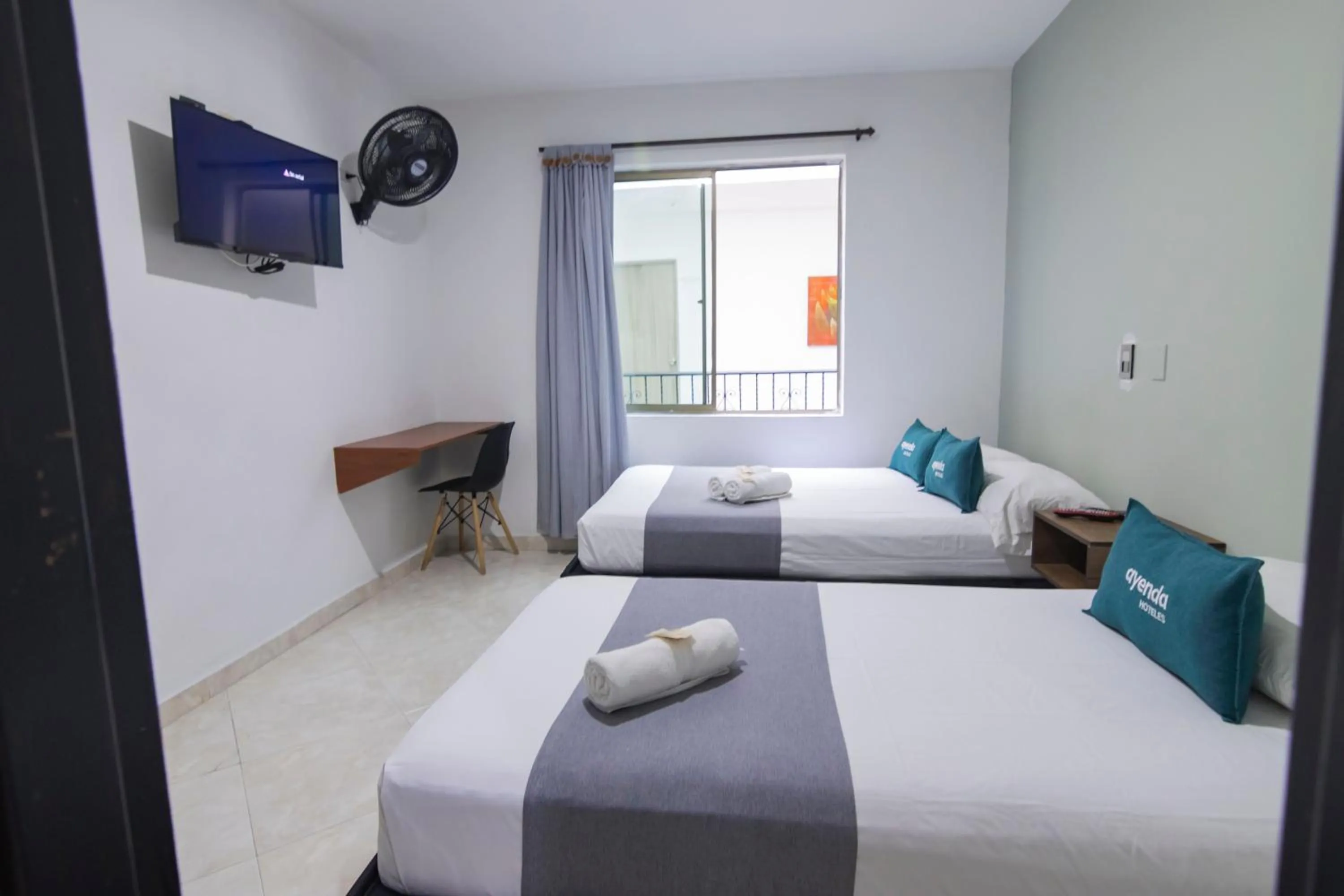 Bedroom, Bed in Ayenda 1228 Balcones de la 70