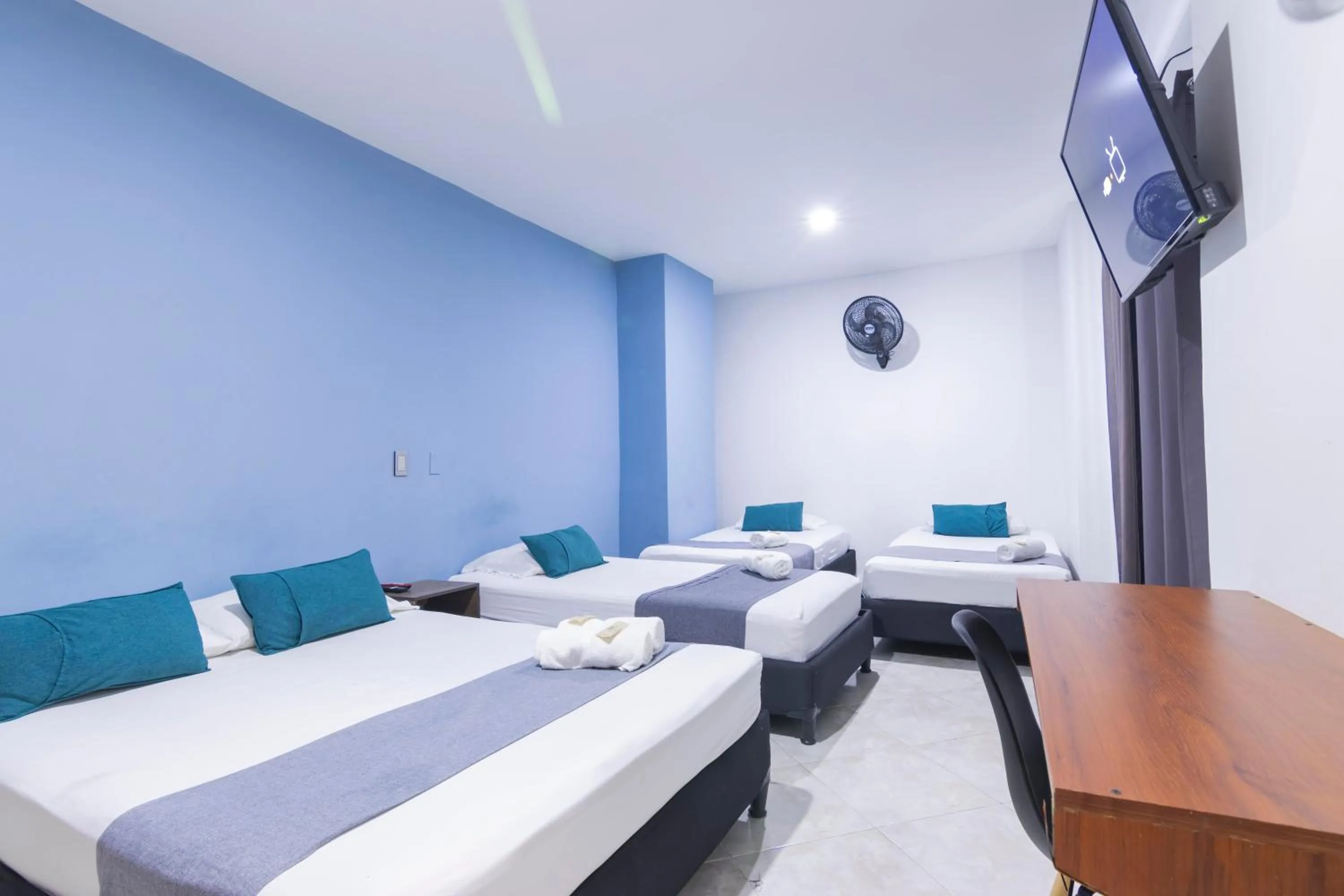 Bedroom, Bed in Ayenda 1228 Balcones de la 70