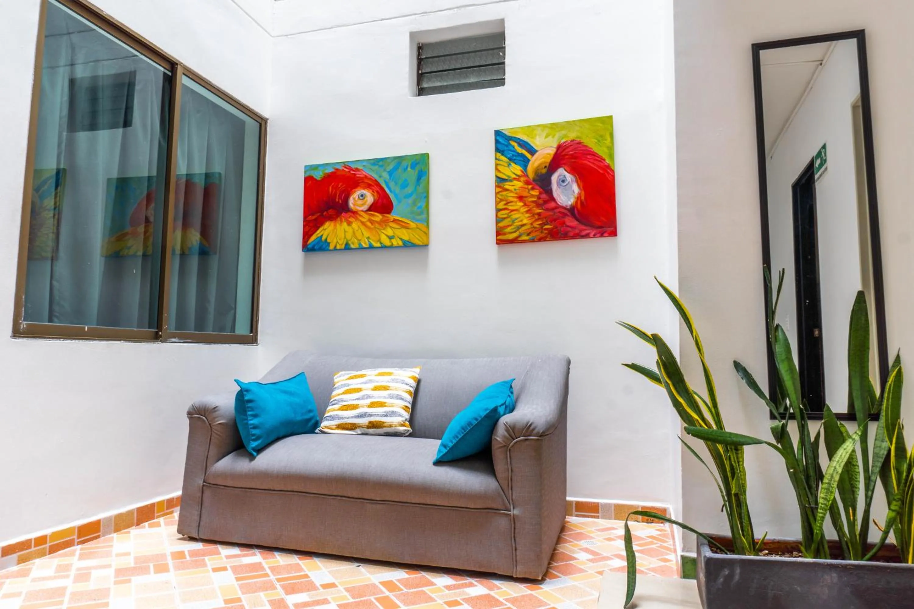 Living room in Ayenda 1228 Balcones de la 70