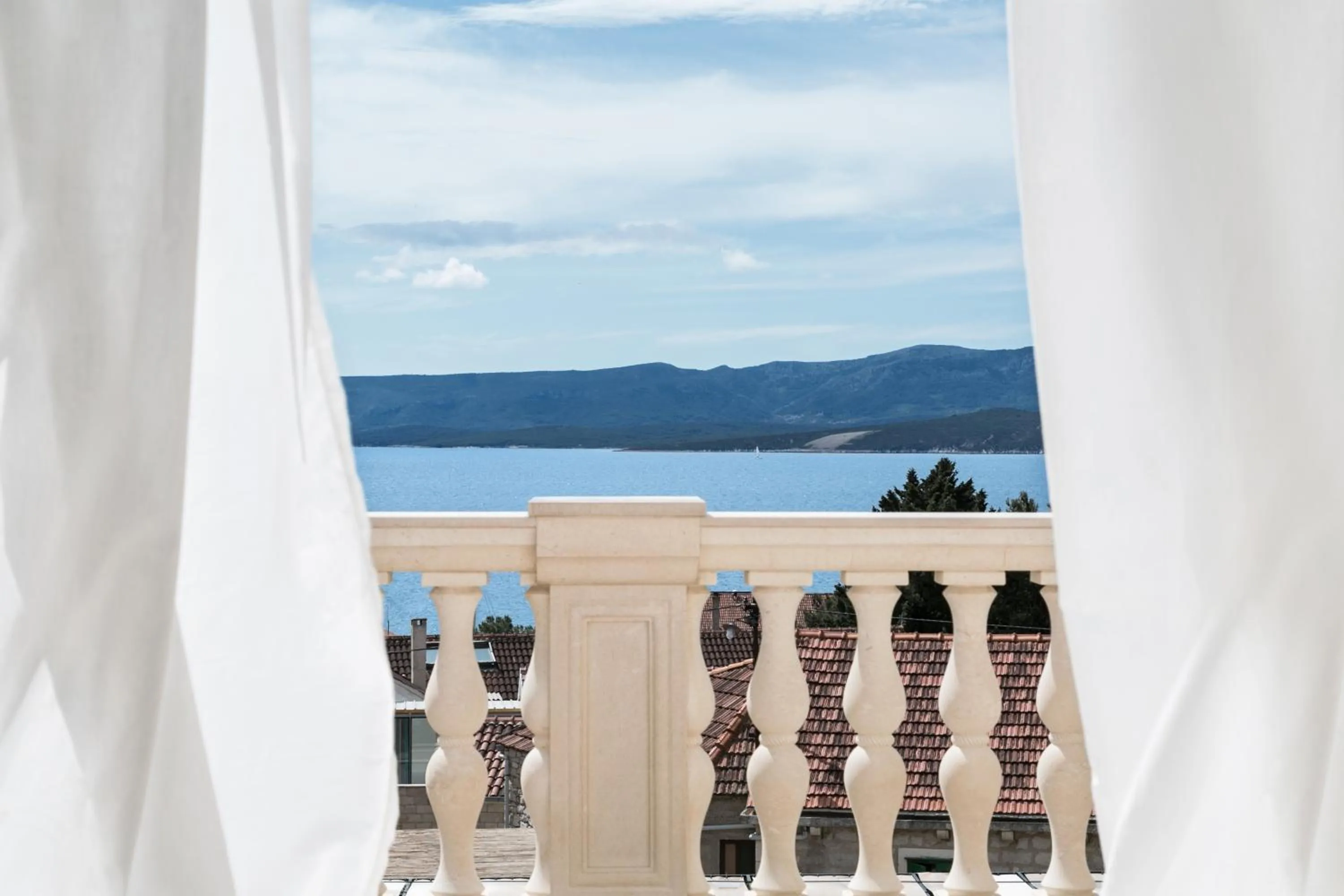 Balcony/Terrace in Villa Giardino Heritage Boutique Hotel Bol