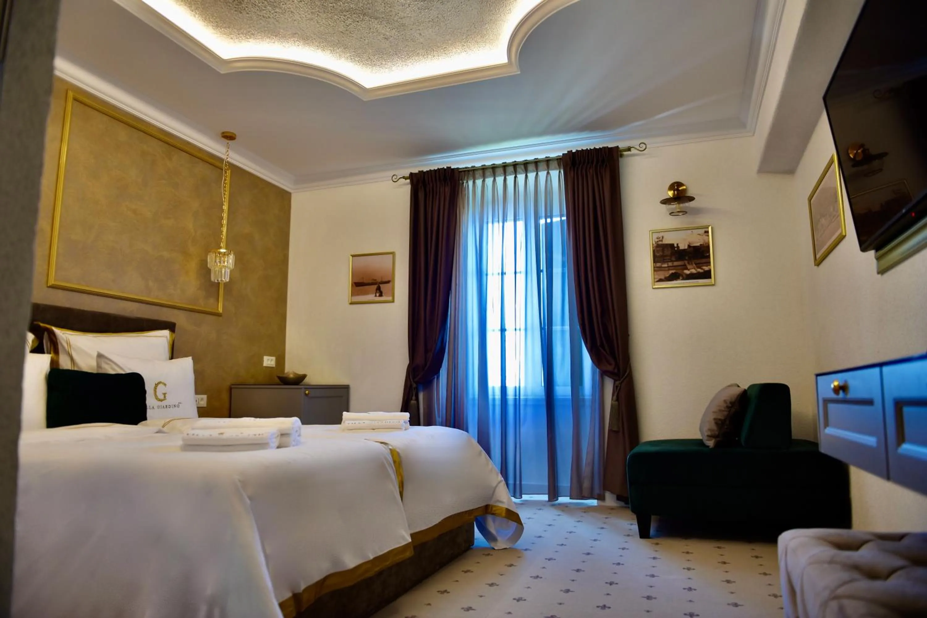 Bedroom, Bed in Villa Giardino Heritage Boutique Hotel Bol