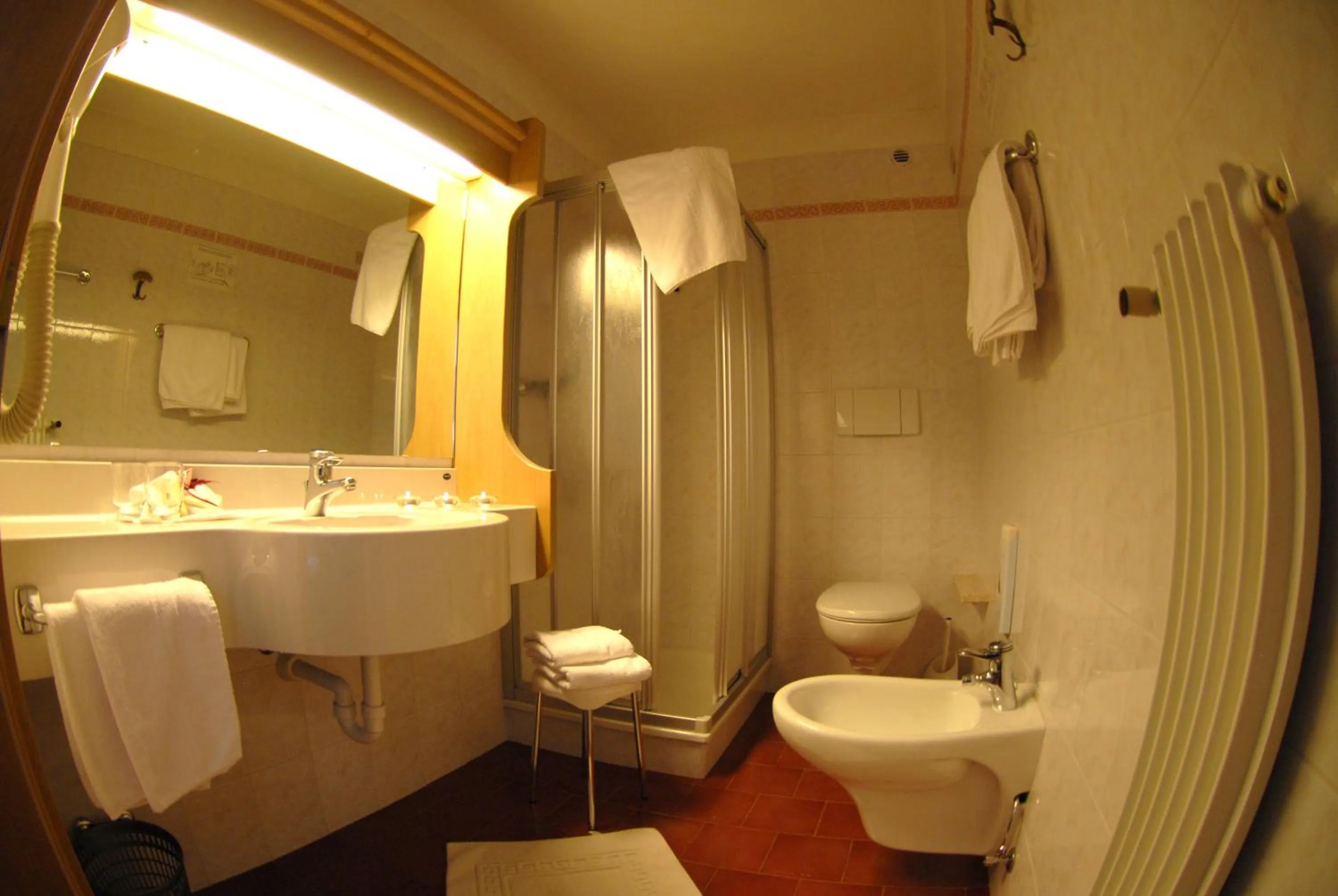 Bathroom in Hotel Catinaccio