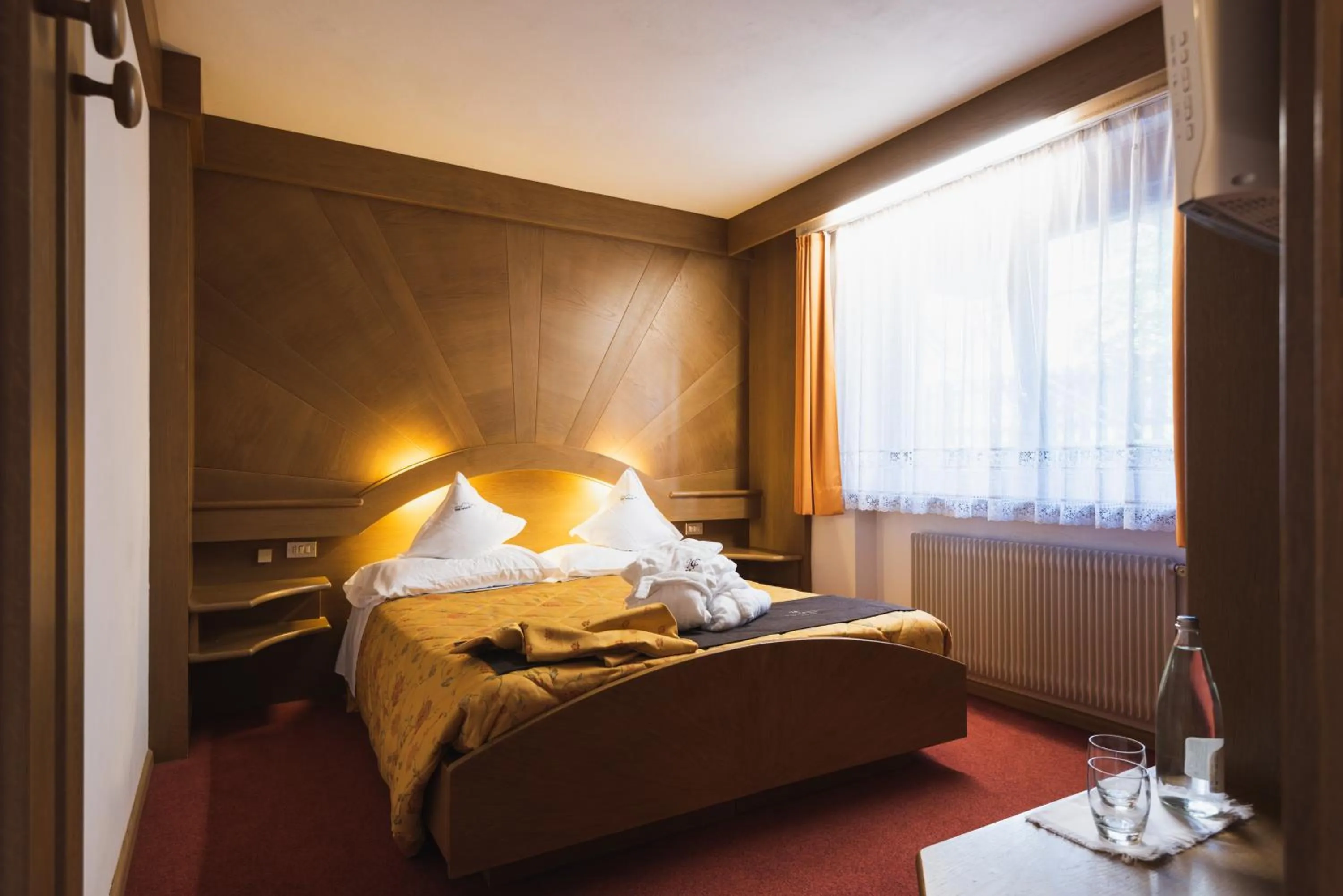 Bed in Hotel Catinaccio