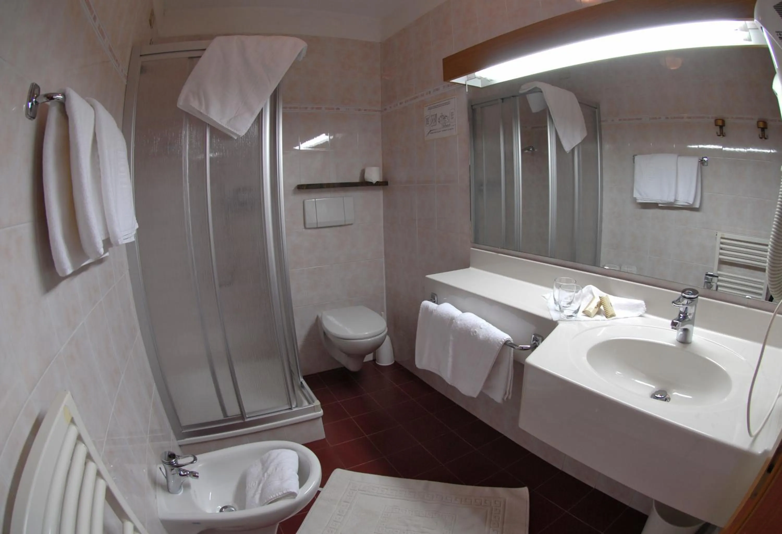 Bathroom in Hotel Catinaccio