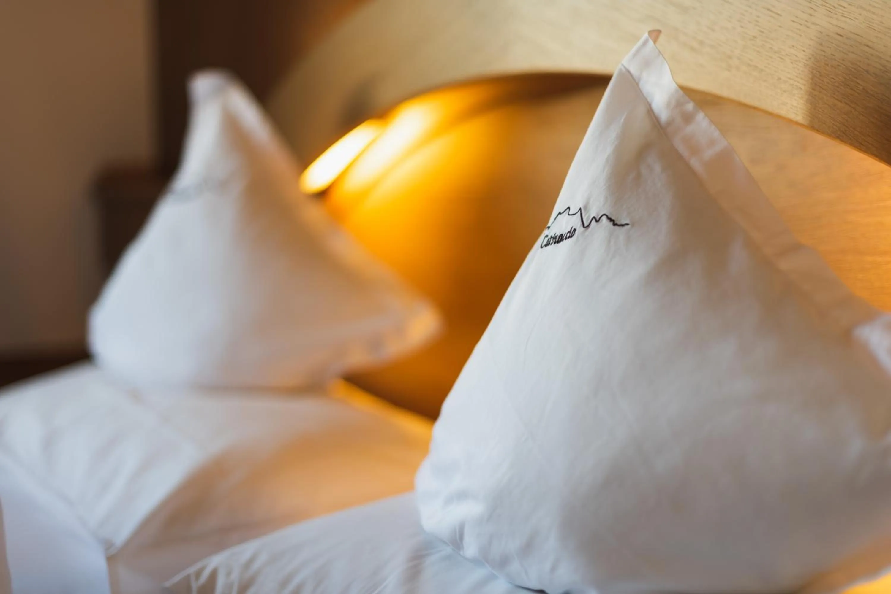 Bed in Hotel Catinaccio