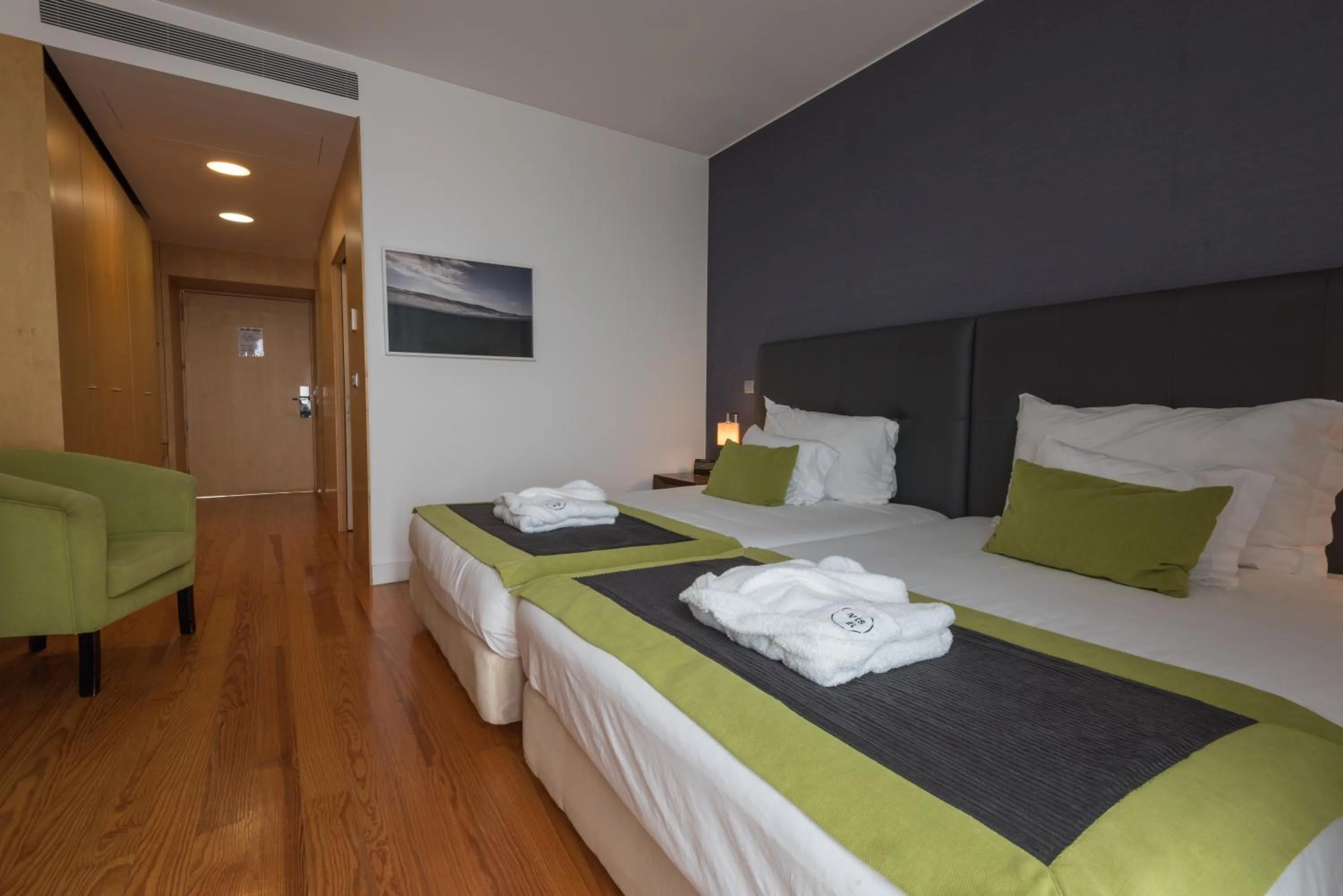 Bed in ARTS IN Hotel Conde Carvalhal