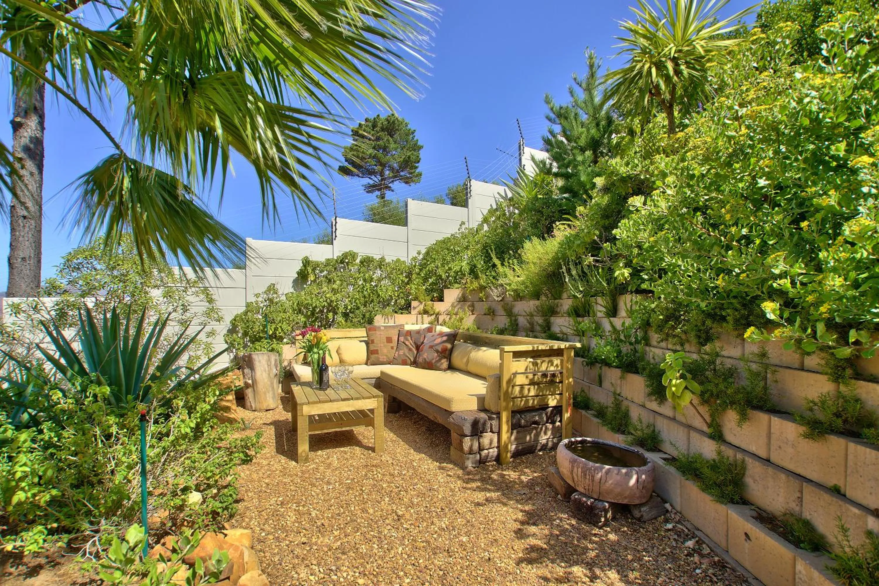 Patio in Dreamhouse Guest House
