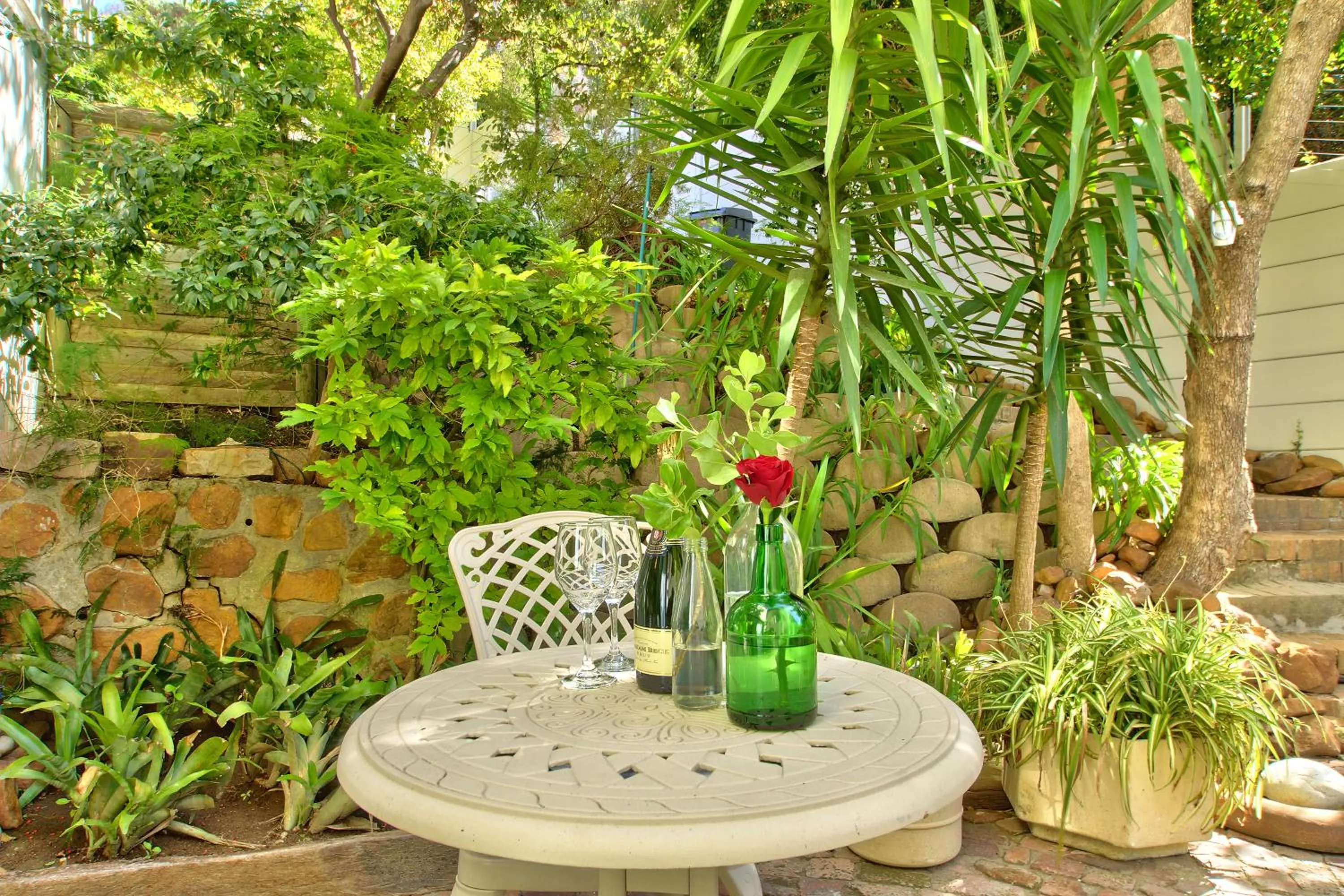 Patio in Dreamhouse Guest House