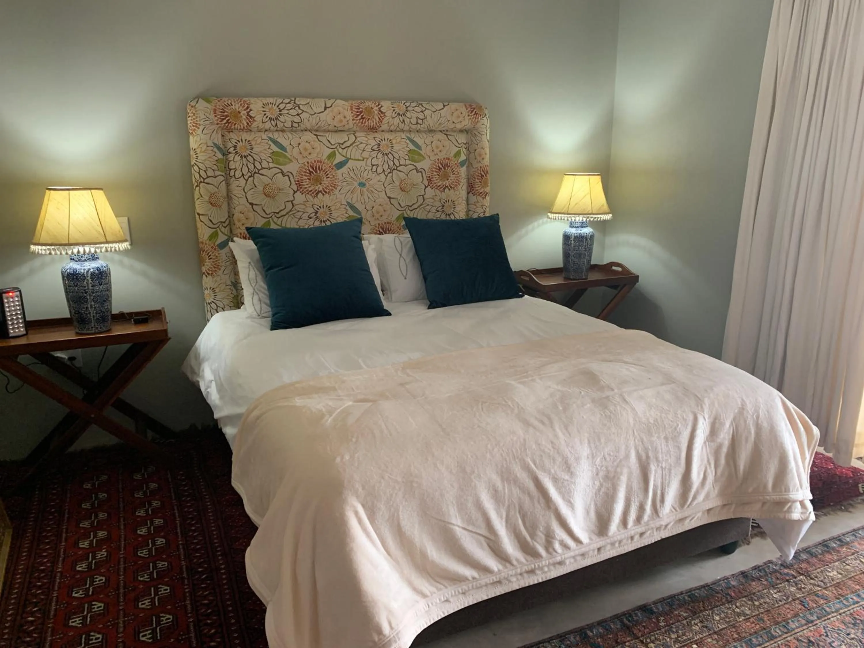 Bed in Cavalo Guesthouse & Equestrian Estate