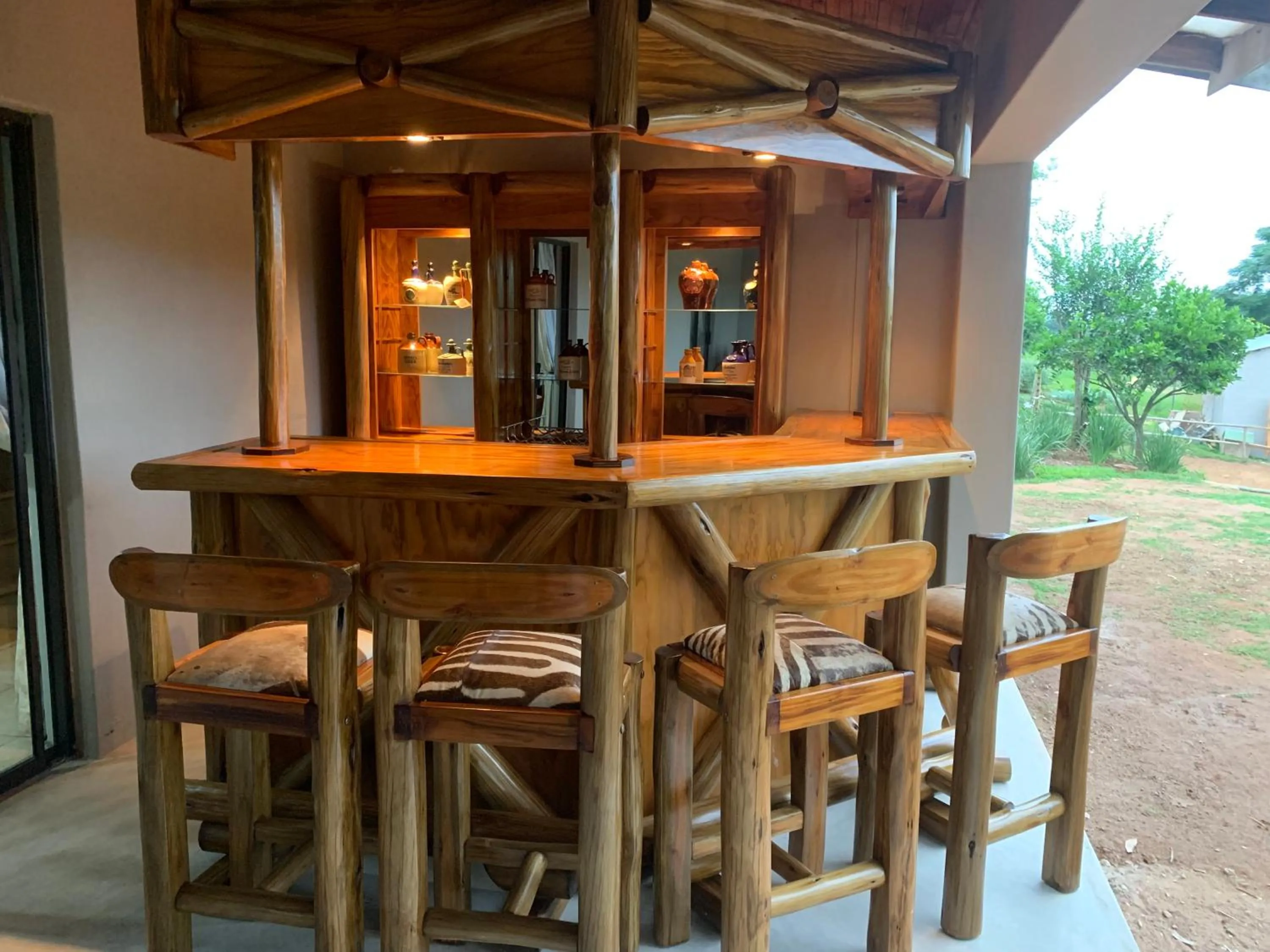 Patio in Cavalo Guesthouse & Equestrian Estate