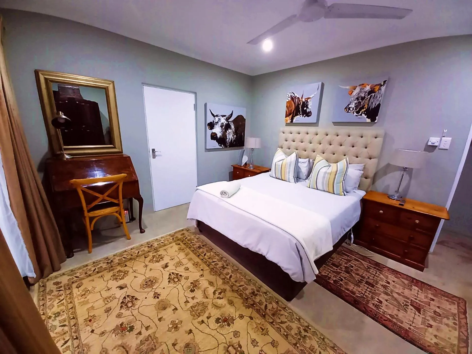 Bedroom, Bed in Cavalo Guesthouse & Equestrian Estate