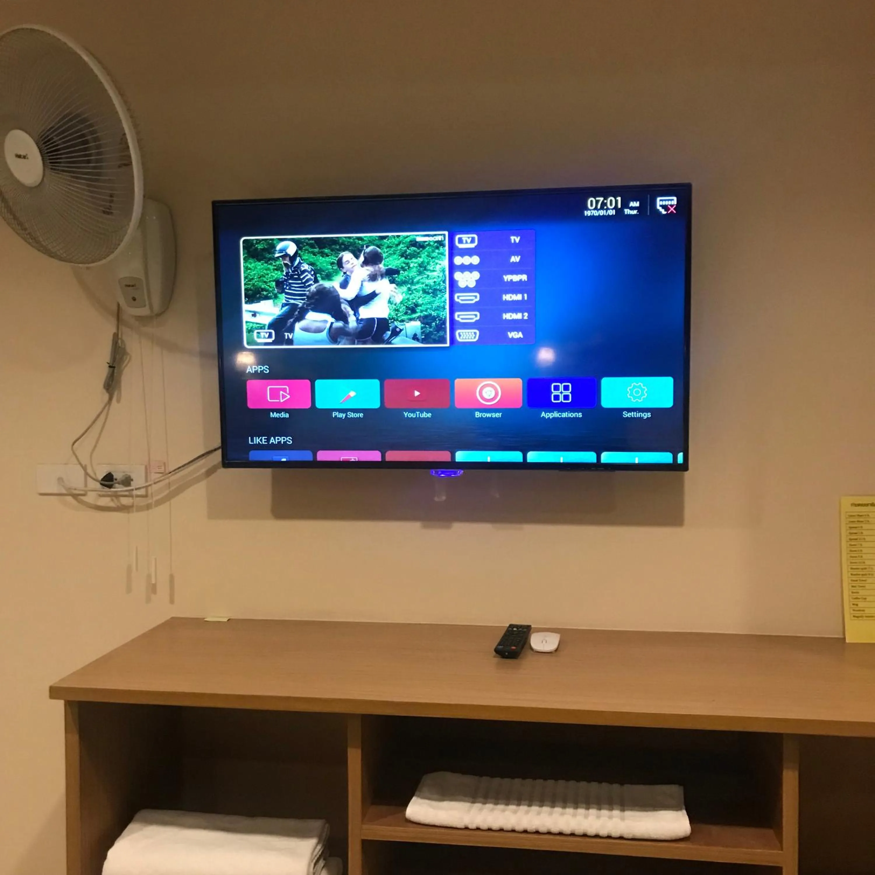 TV and multimedia in BB residence