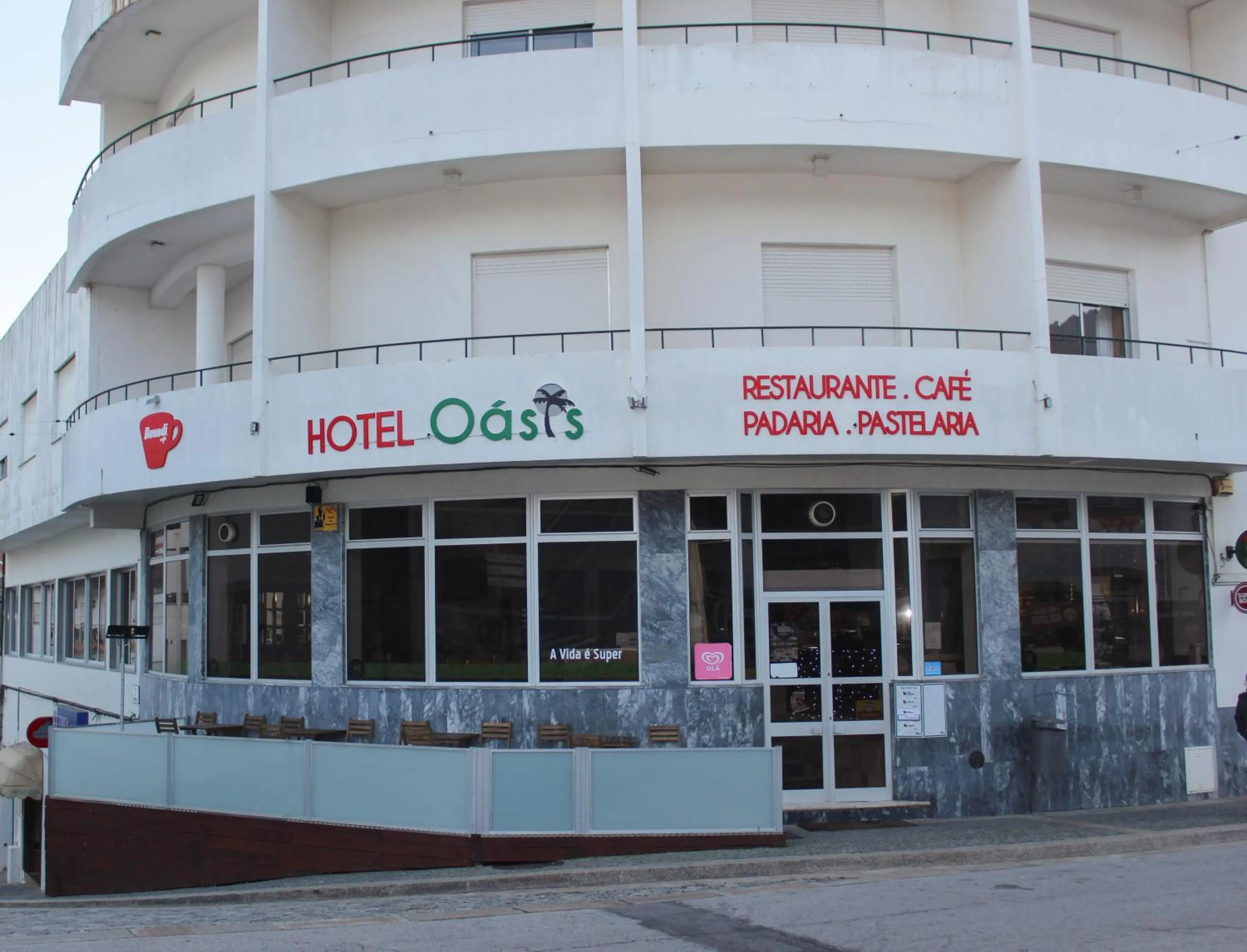 Property building in Hotel Oasis