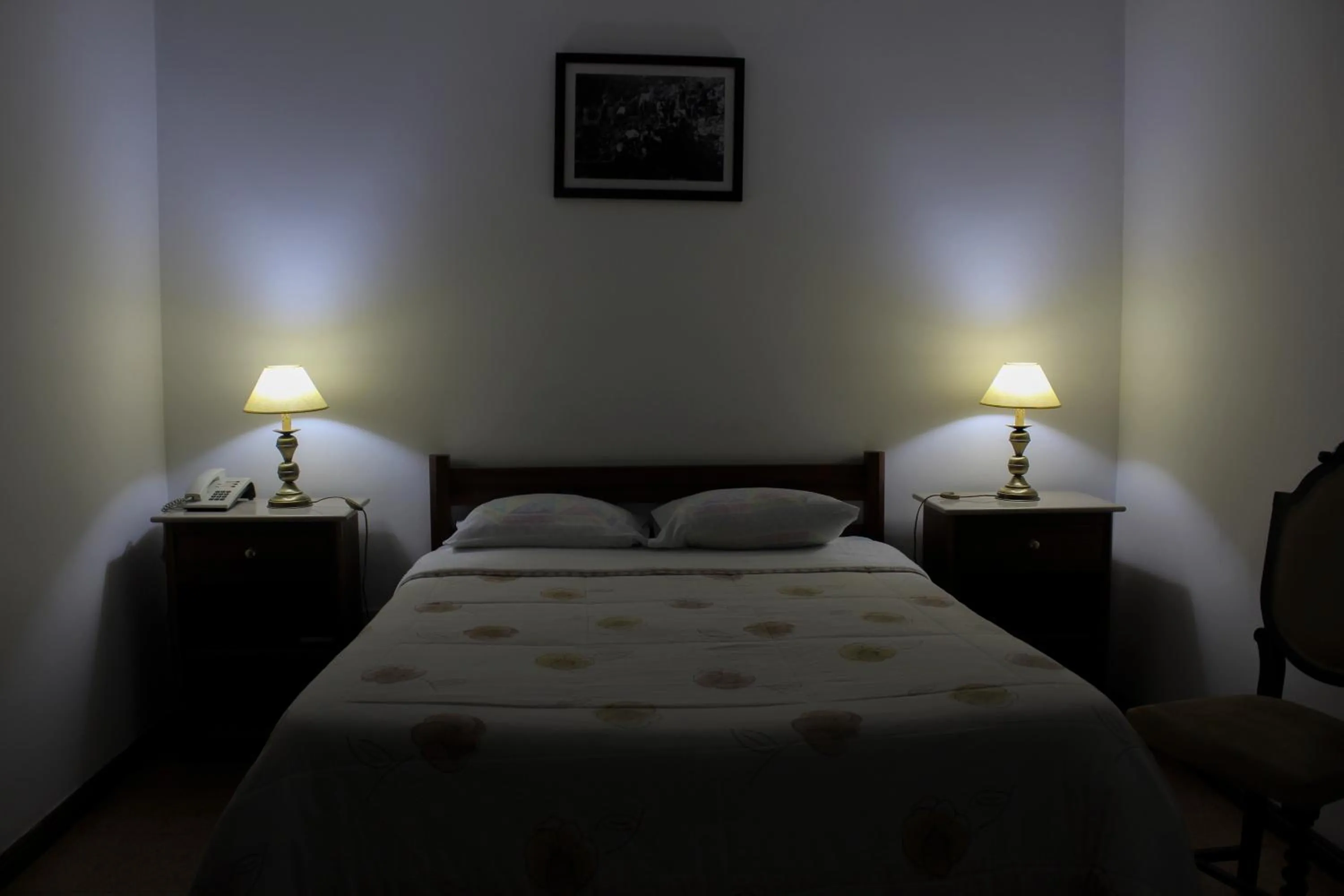 Bed in Hotel Oasis