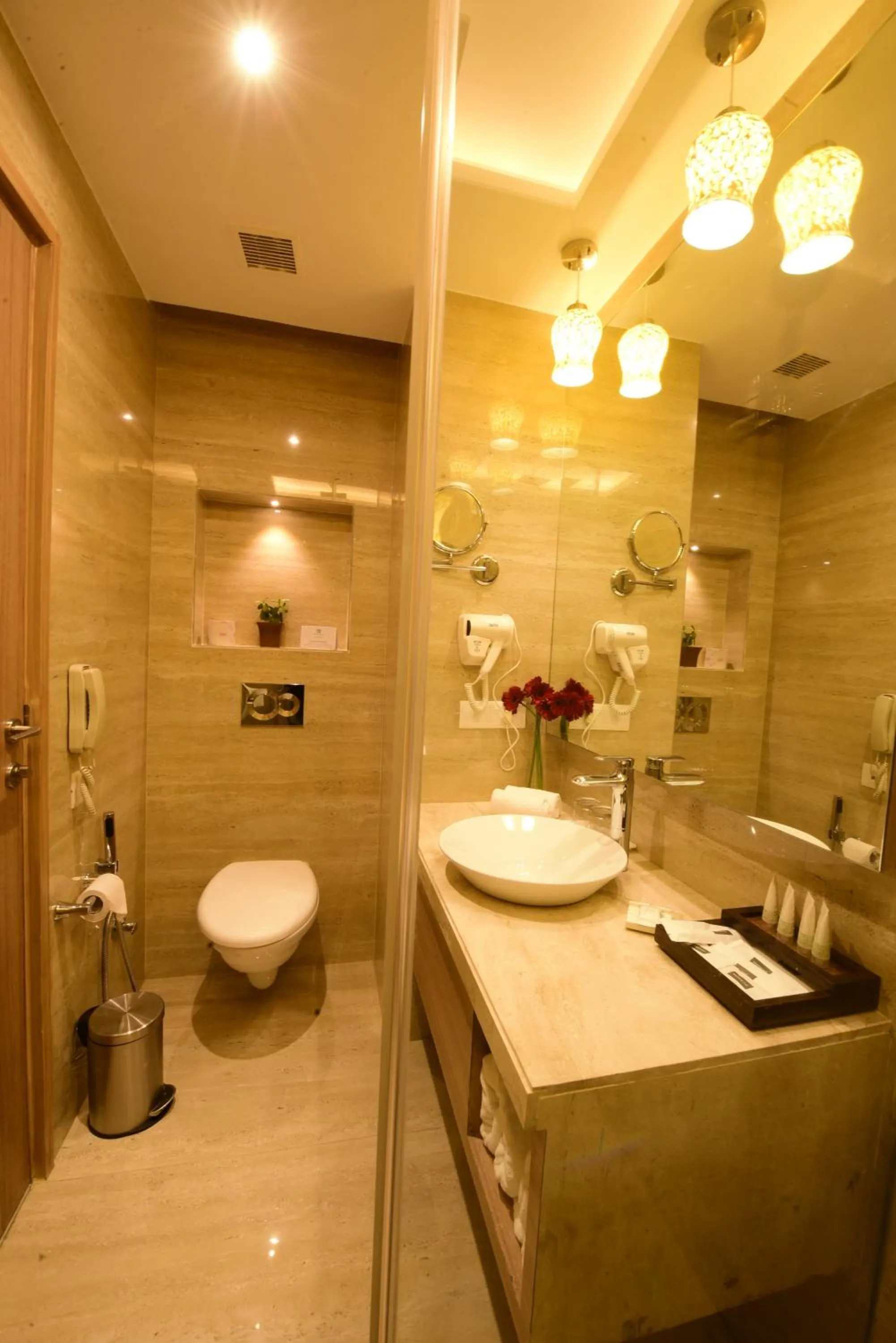 Shower in SureStay Plus by Best Western Amritsar