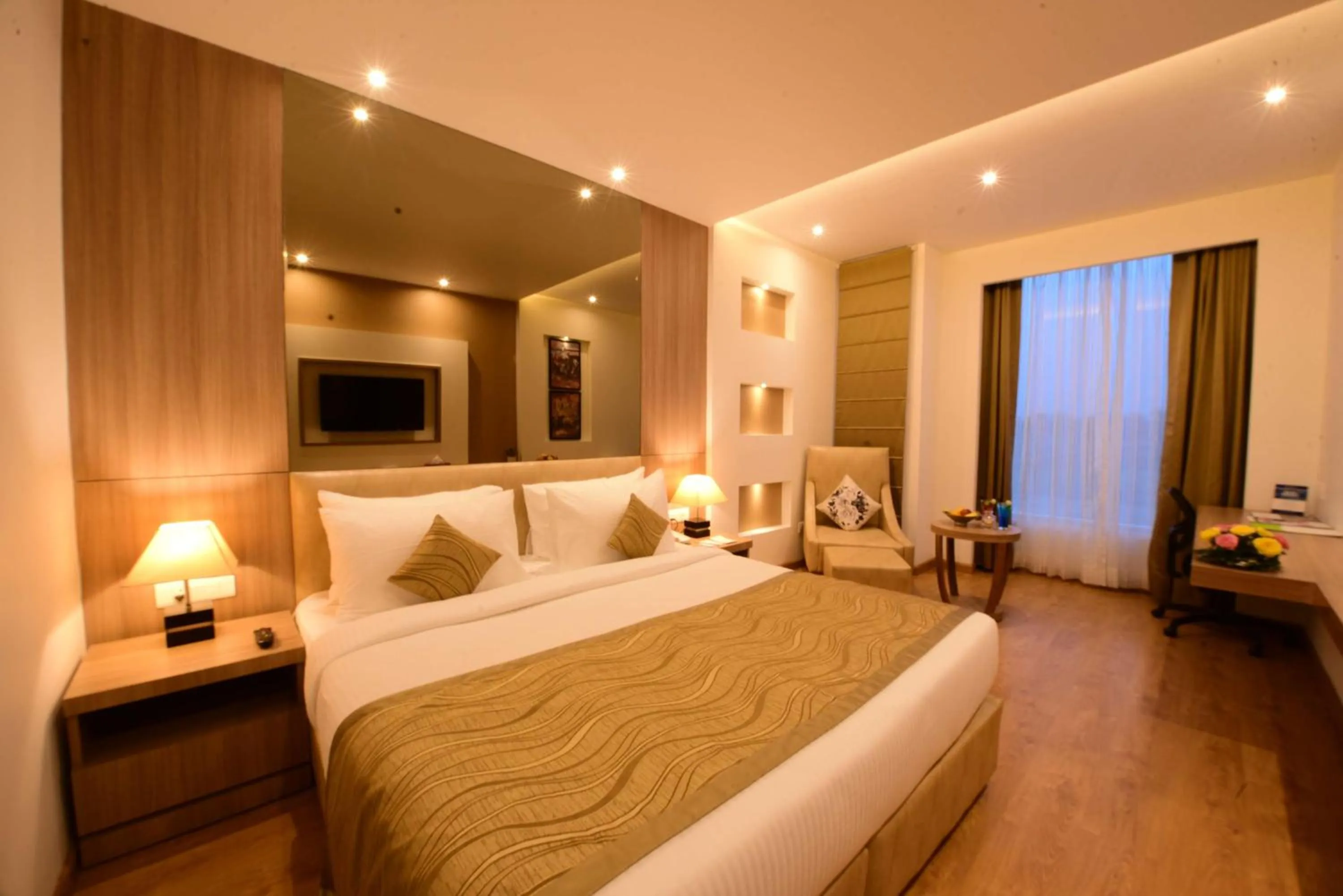 Bedroom, Bed in SureStay Plus by Best Western Amritsar