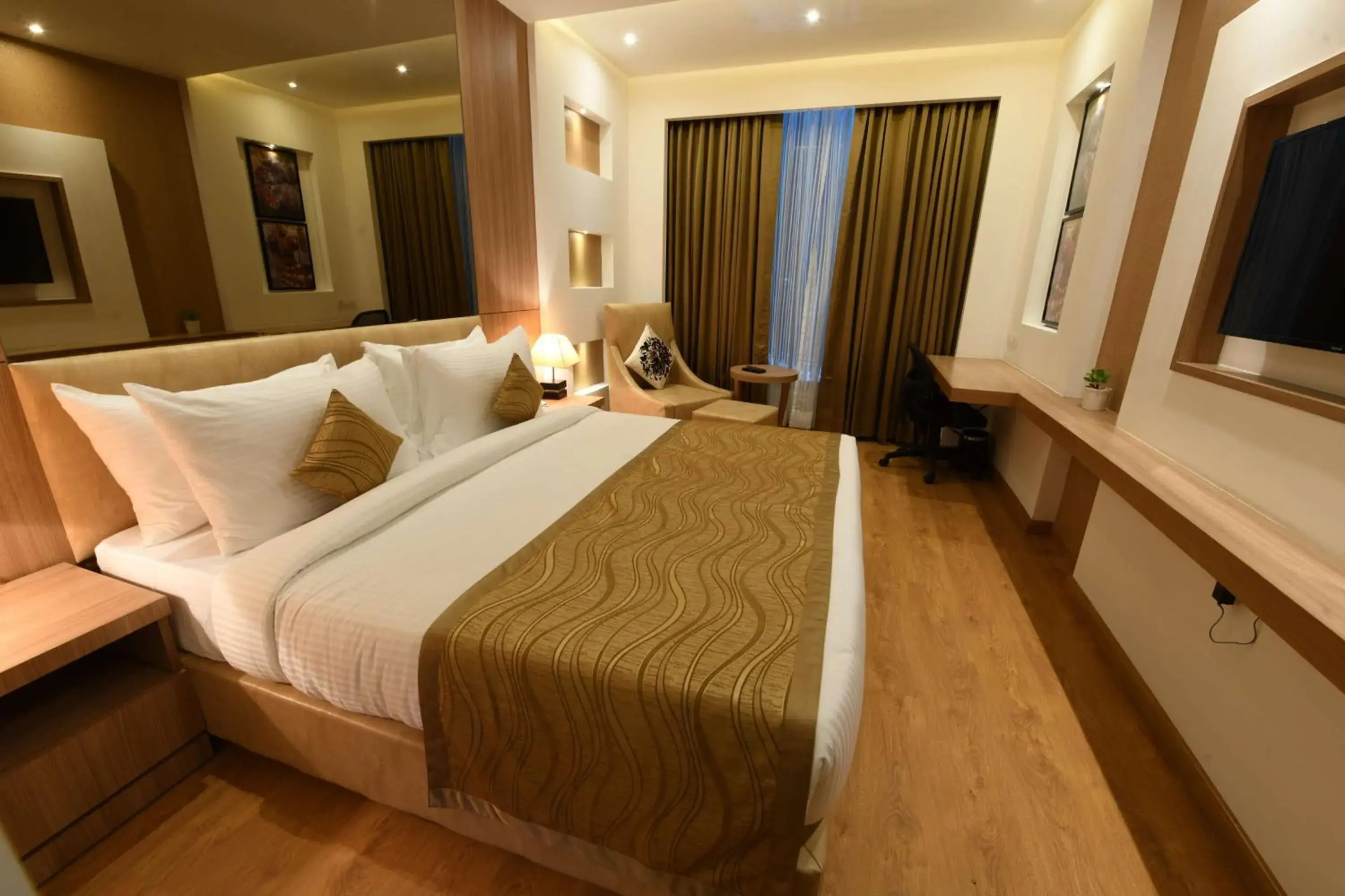 Bedroom, Bed in SureStay Plus by Best Western Amritsar Bedroom, Bed in SureStay Plus by Best Western Amritsar