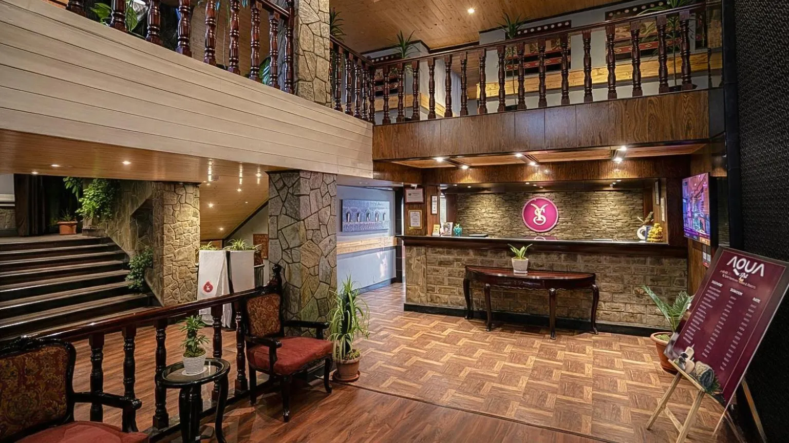 Lobby or reception in Yashshree Mall Road Darjeeling